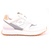 TOKYO GINZA LEATHER WHITE SILVER METAL 2