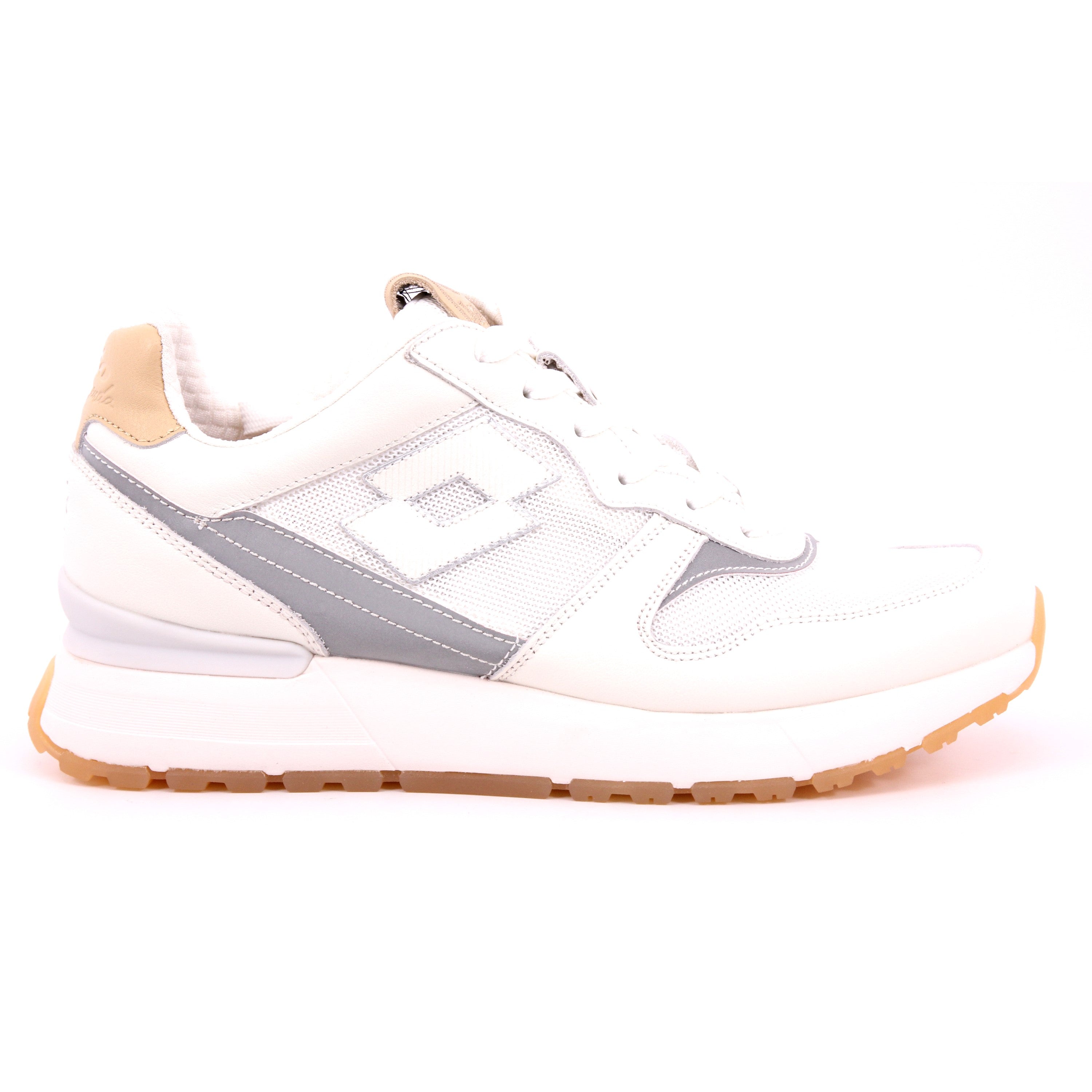 TOKYO GINZA LEATHER WHITE SILVER METAL 2