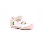 SUSHY COW NAPPA +FOIL TRIAN 32 BLANC OR PLUME