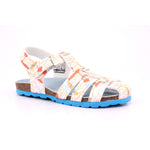 SUMMERTAN PU PRINT ALL OVER 32 BLANC SURF