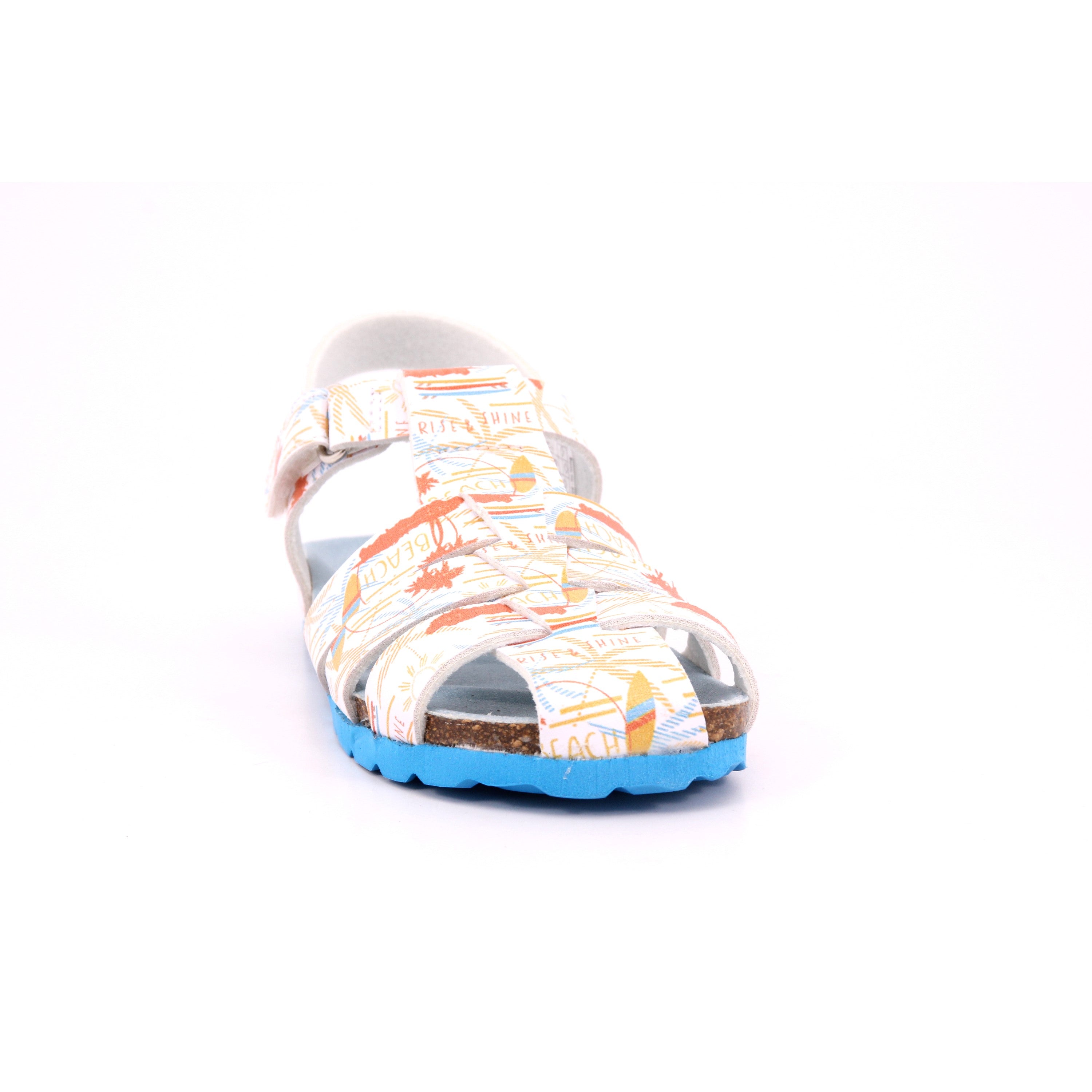 SUMMERTAN PU PRINT ALL OVER 32 BLANC SURF