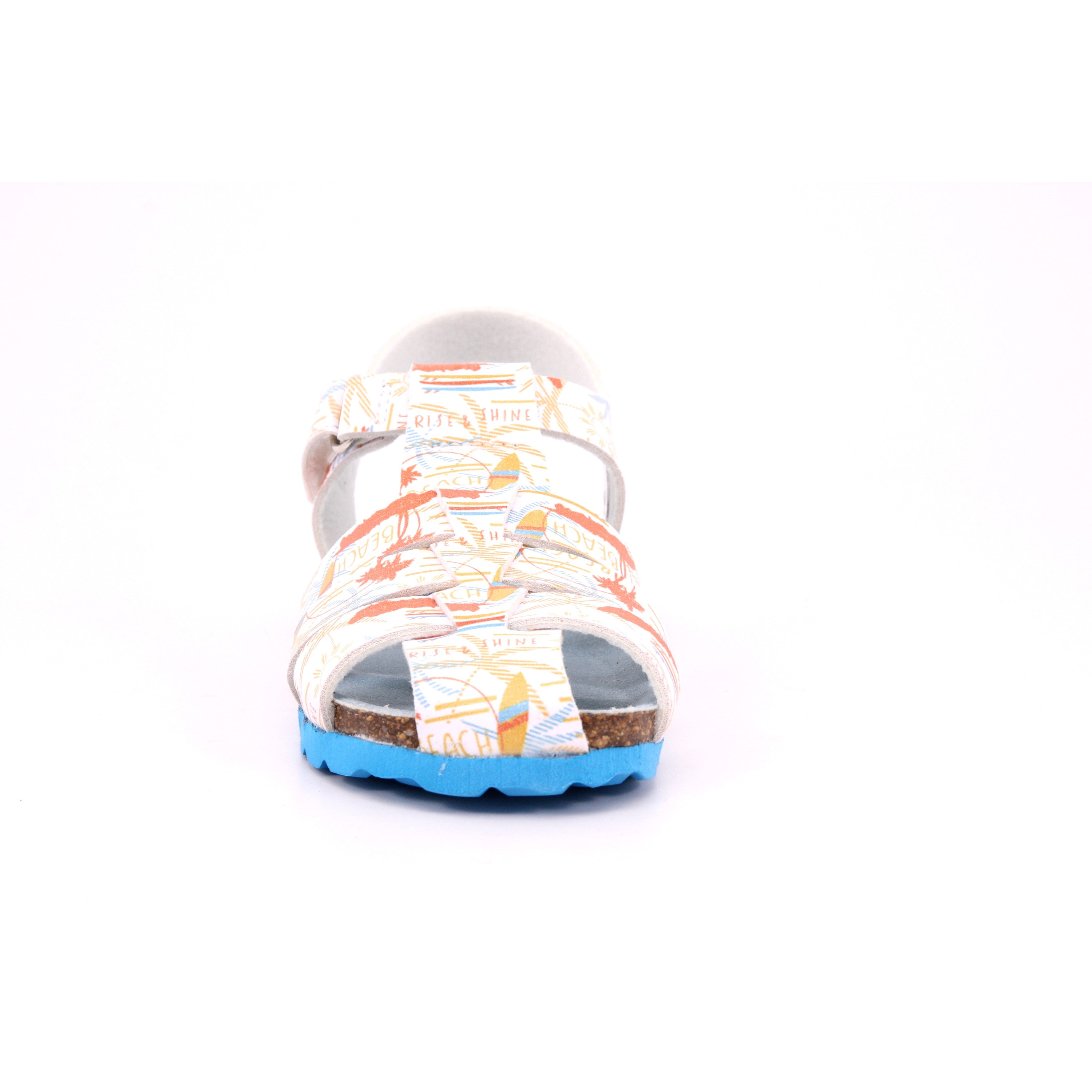 SUMMERTAN PU PRINT ALL OVER 32 BLANC SURF
