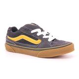 CALDRONE SUEDE GUM CHARCOAL/YELLOW