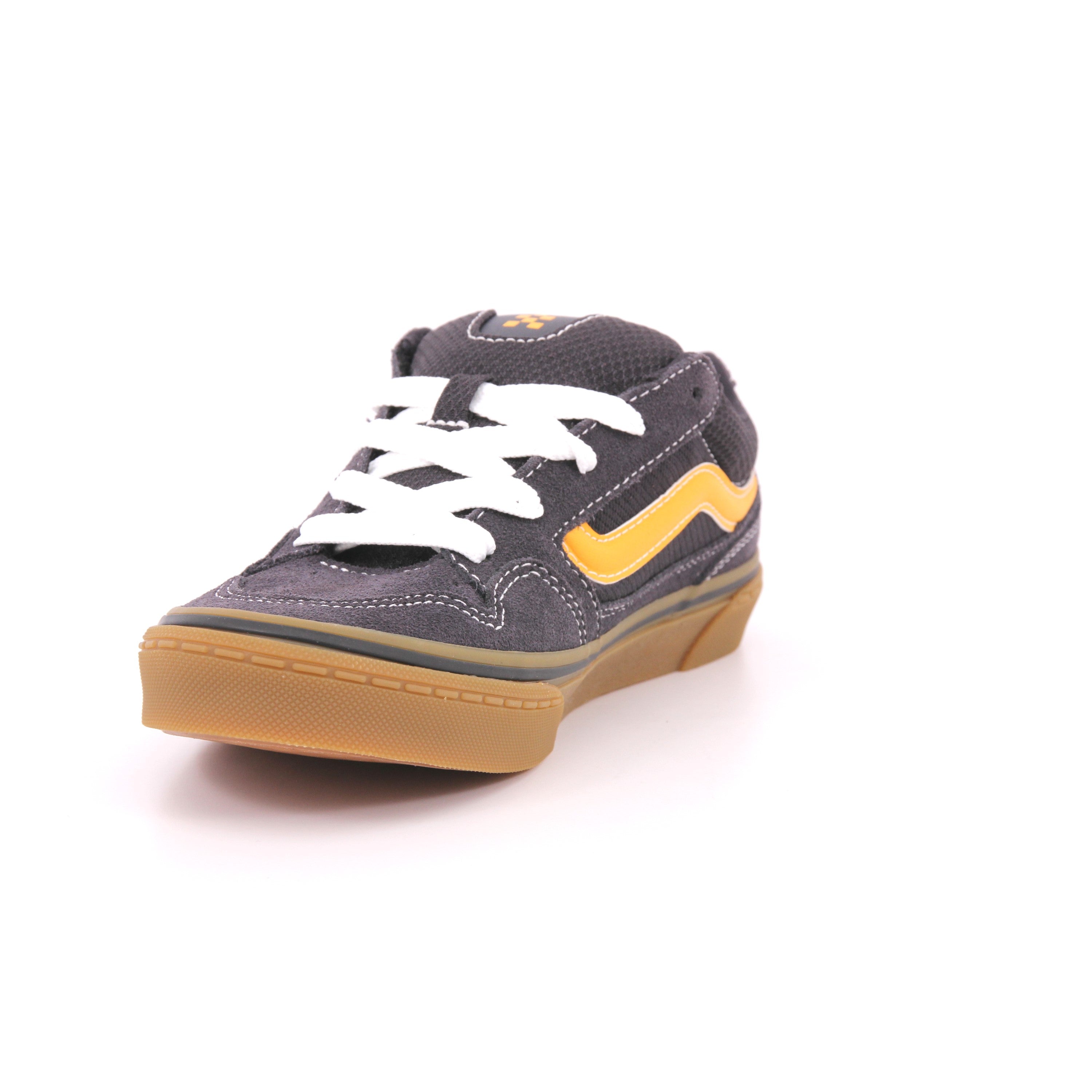 CALDRONE SUEDE GUM CHARCOAL/YELLOW