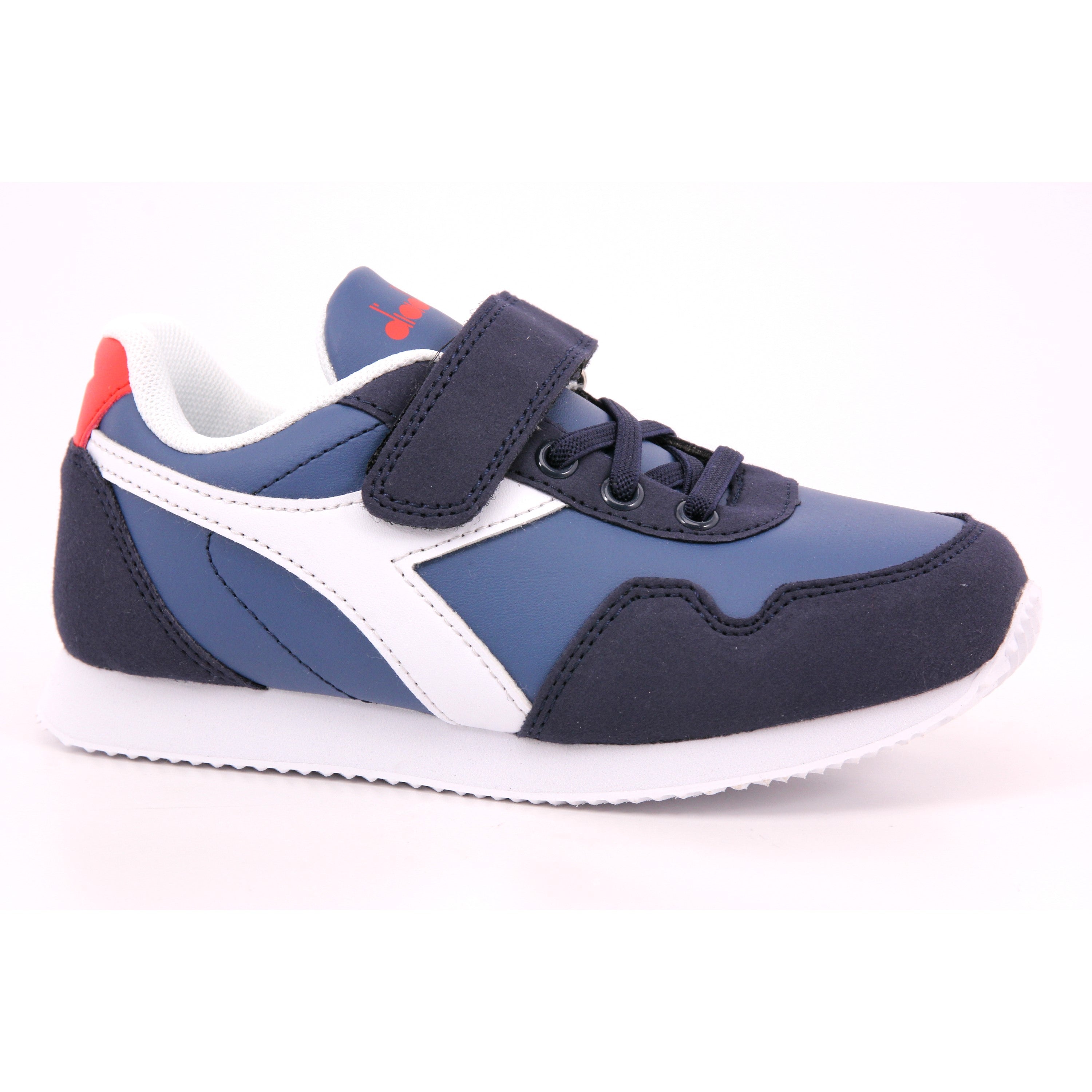 SIMPLE RUN PS D0596 BLU INSIGNIA/BIANCO