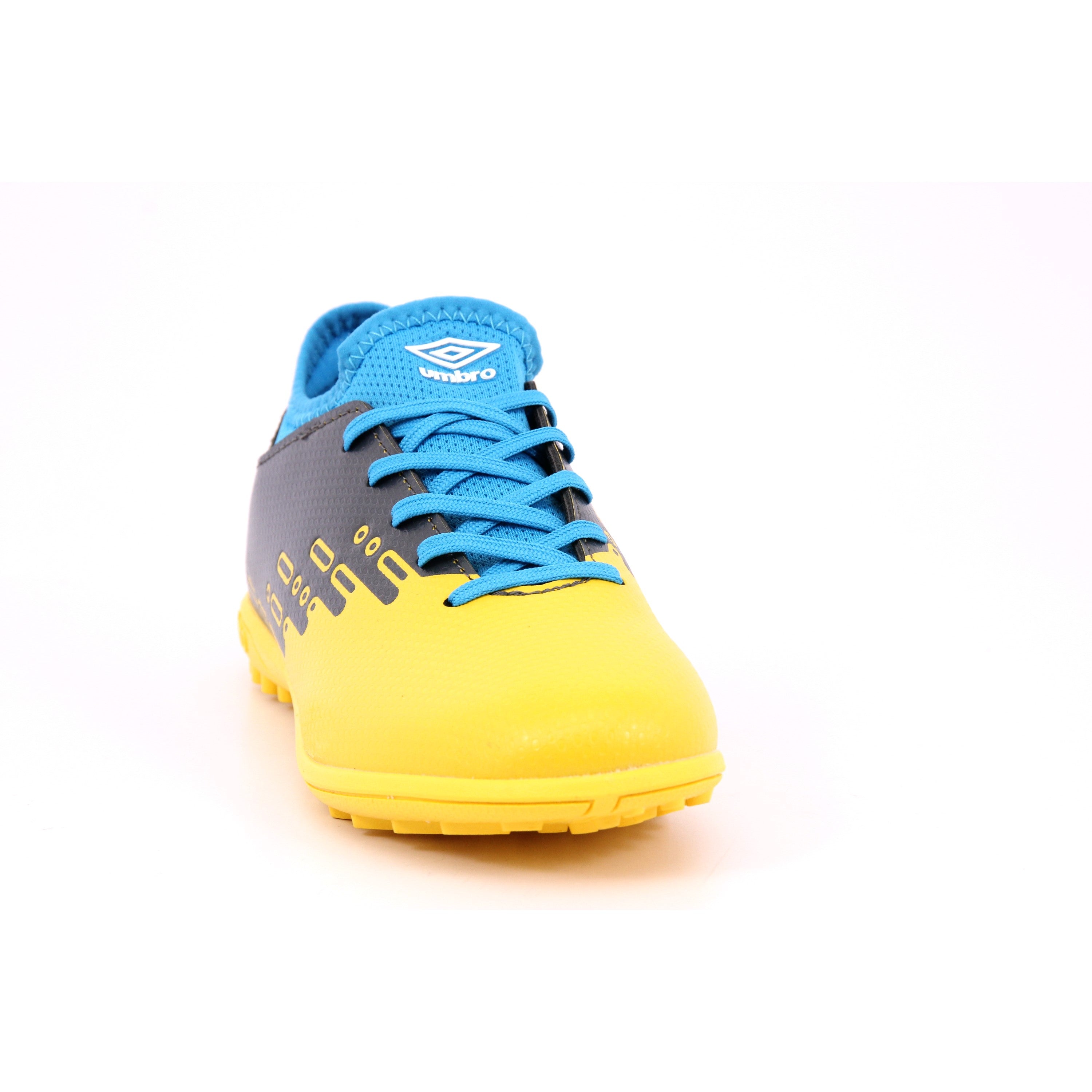 UMBRO CYPHER-JNR TF SAFETY.YELLOW/WHITE/DARK NAVY