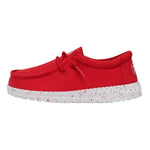 WALLY YOUTH SLUB CANVAS K RED