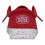 WALLY YOUTH SLUB CANVAS K RED
