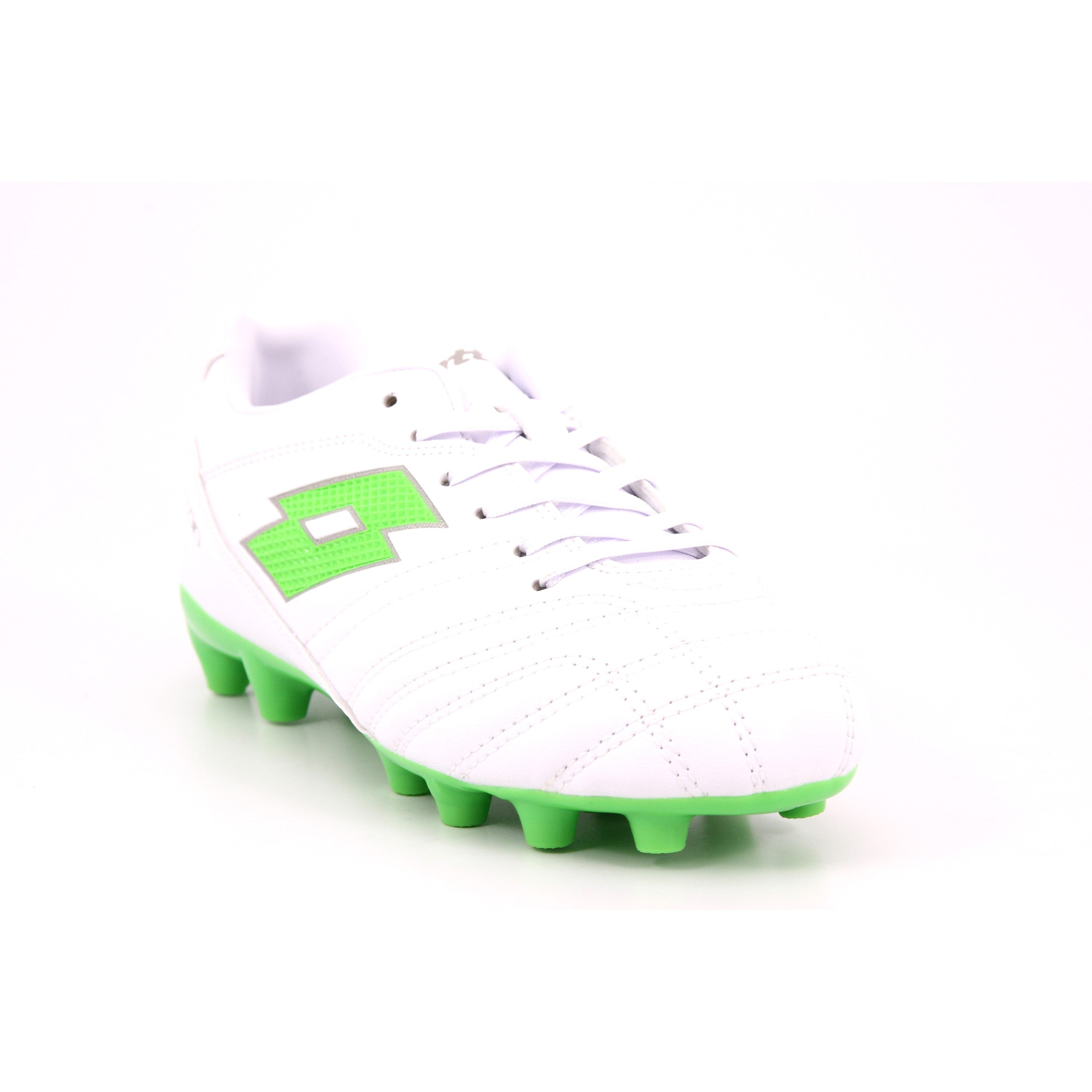 STADIO 705 FG JR ALL WHITE/SPRING GREEN