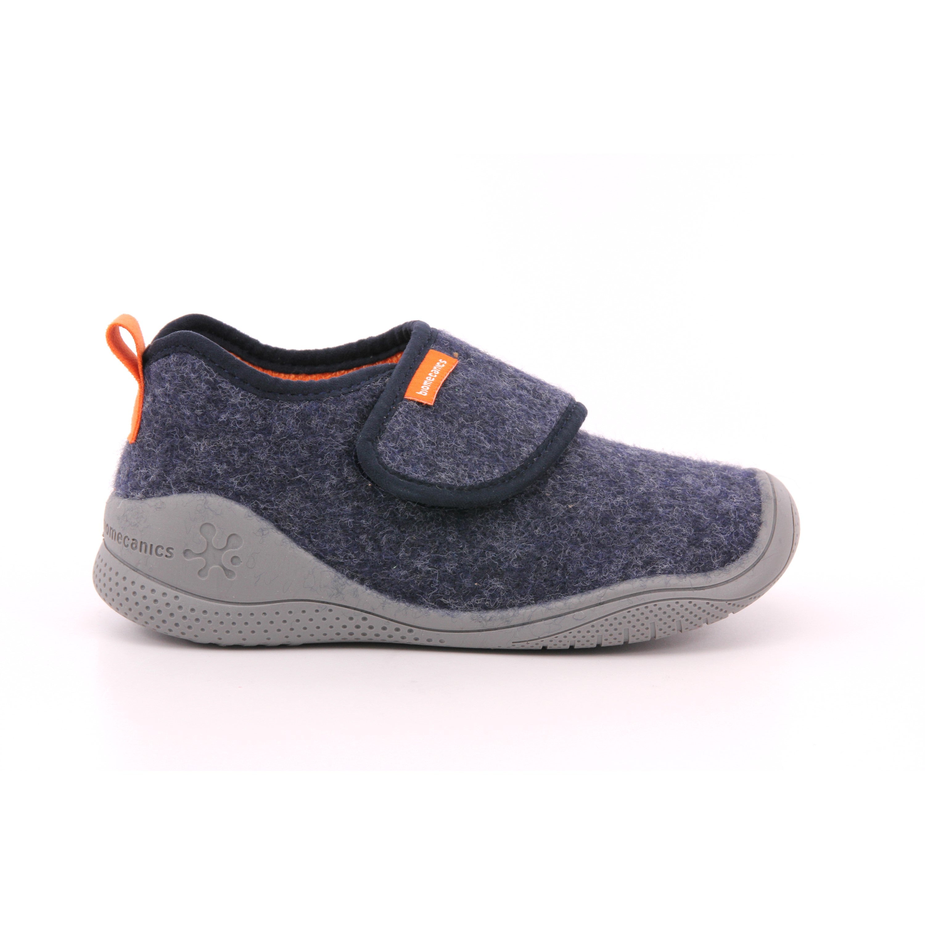 ZAPATILLA BASICA FIELTRO AZUL MARINO