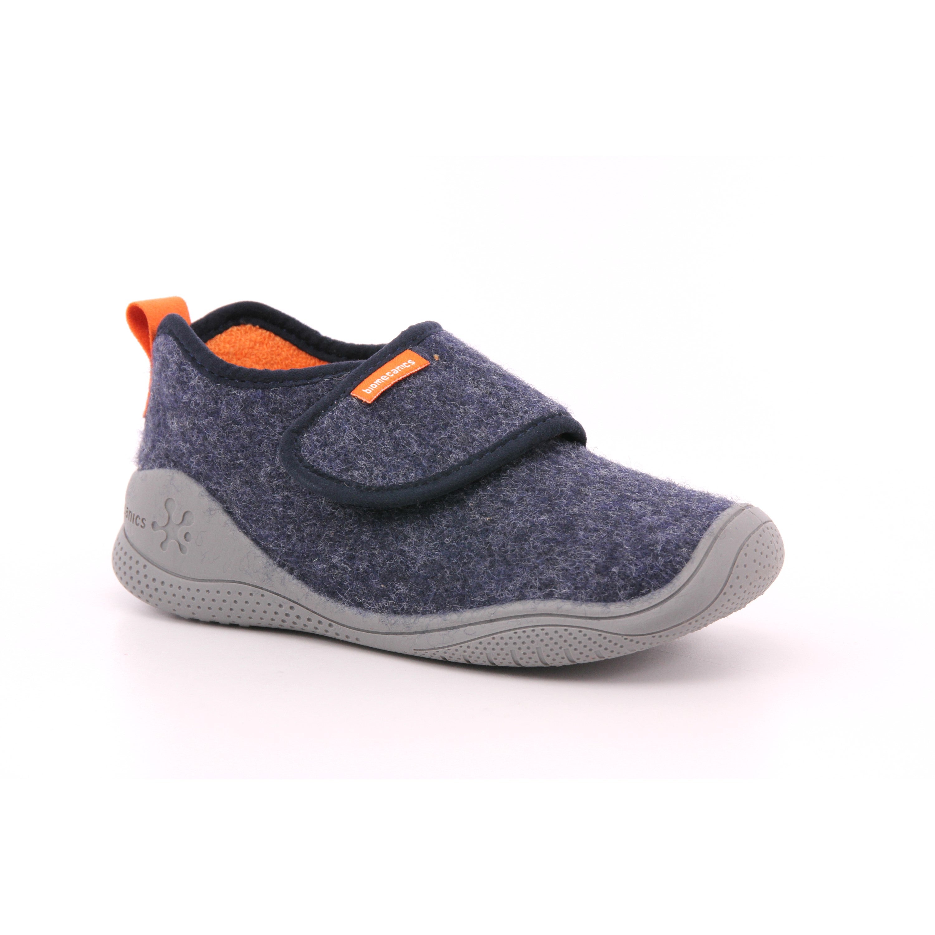ZAPATILLA BASICA FIELTRO AZUL MARINO