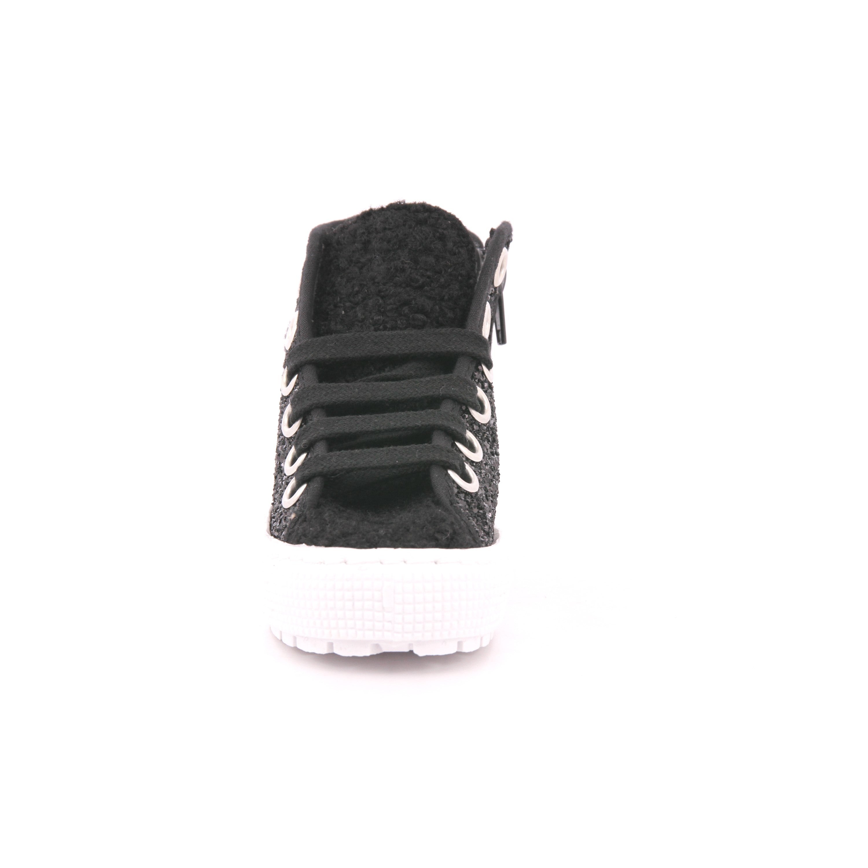 88W GLITTER RICCIOLO NERO