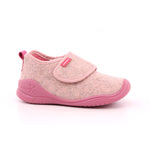 ZAPATILLA BASICA FIELTRO ROSA