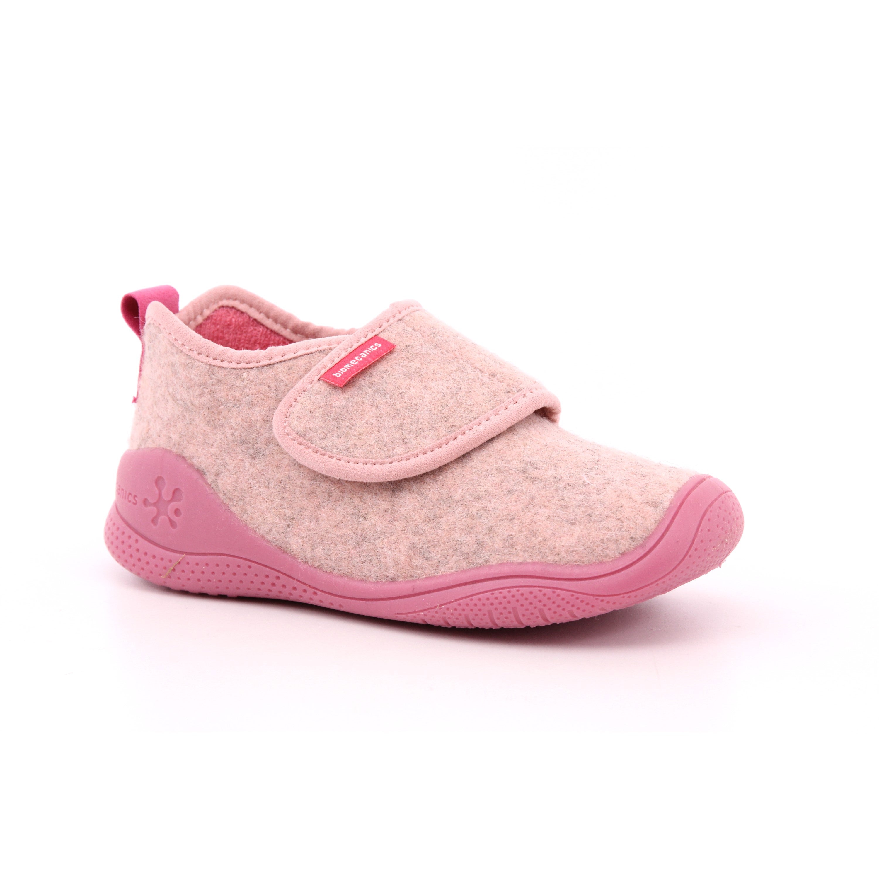 ZAPATILLA BASICA FIELTRO ROSA