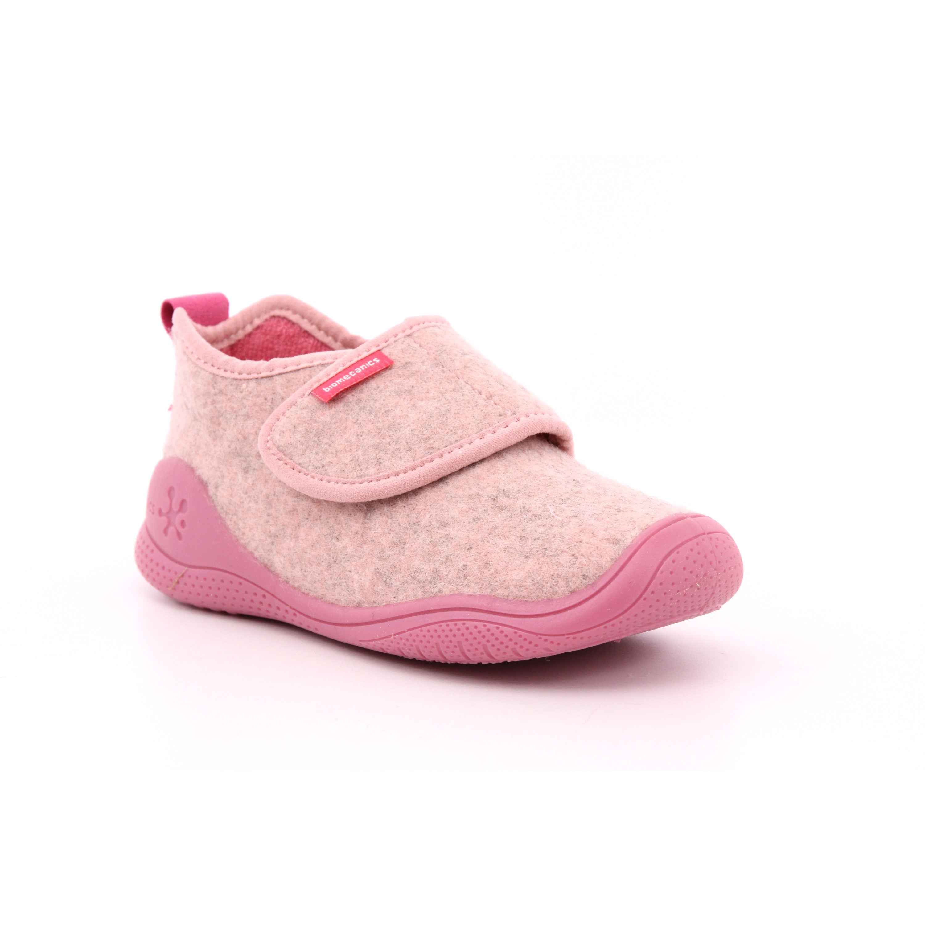 ZAPATILLA BASICA FIELTRO ROSA