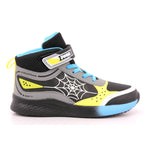 B&G INFINITY LIGHT NAPPA PU NERO-GIALL.FLUO
