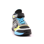 B&G INFINITY LIGHT NAPPA PU NERO-GIALL.FLUO