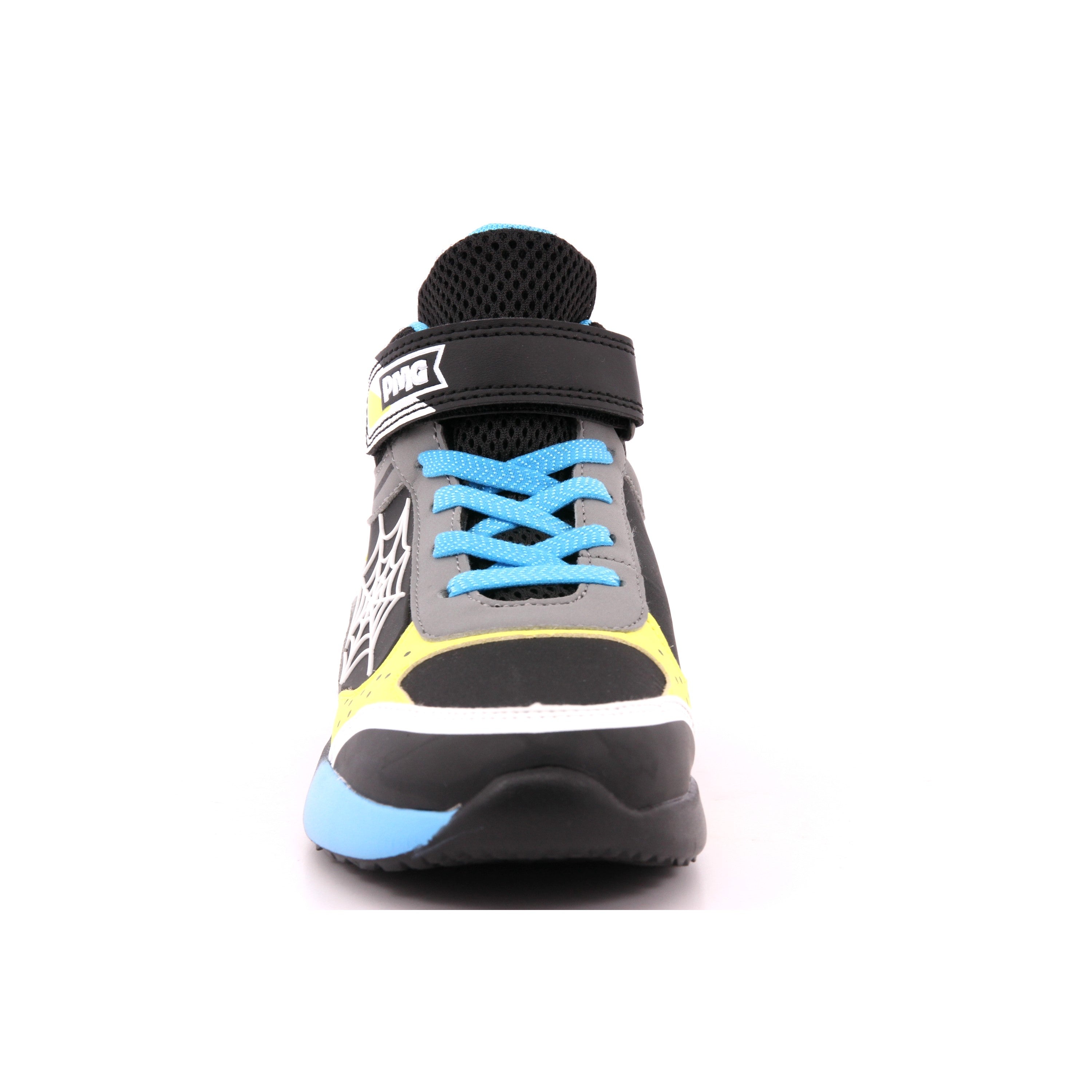 B&G INFINITY LIGHT NAPPA PU NERO-GIALL.FLUO