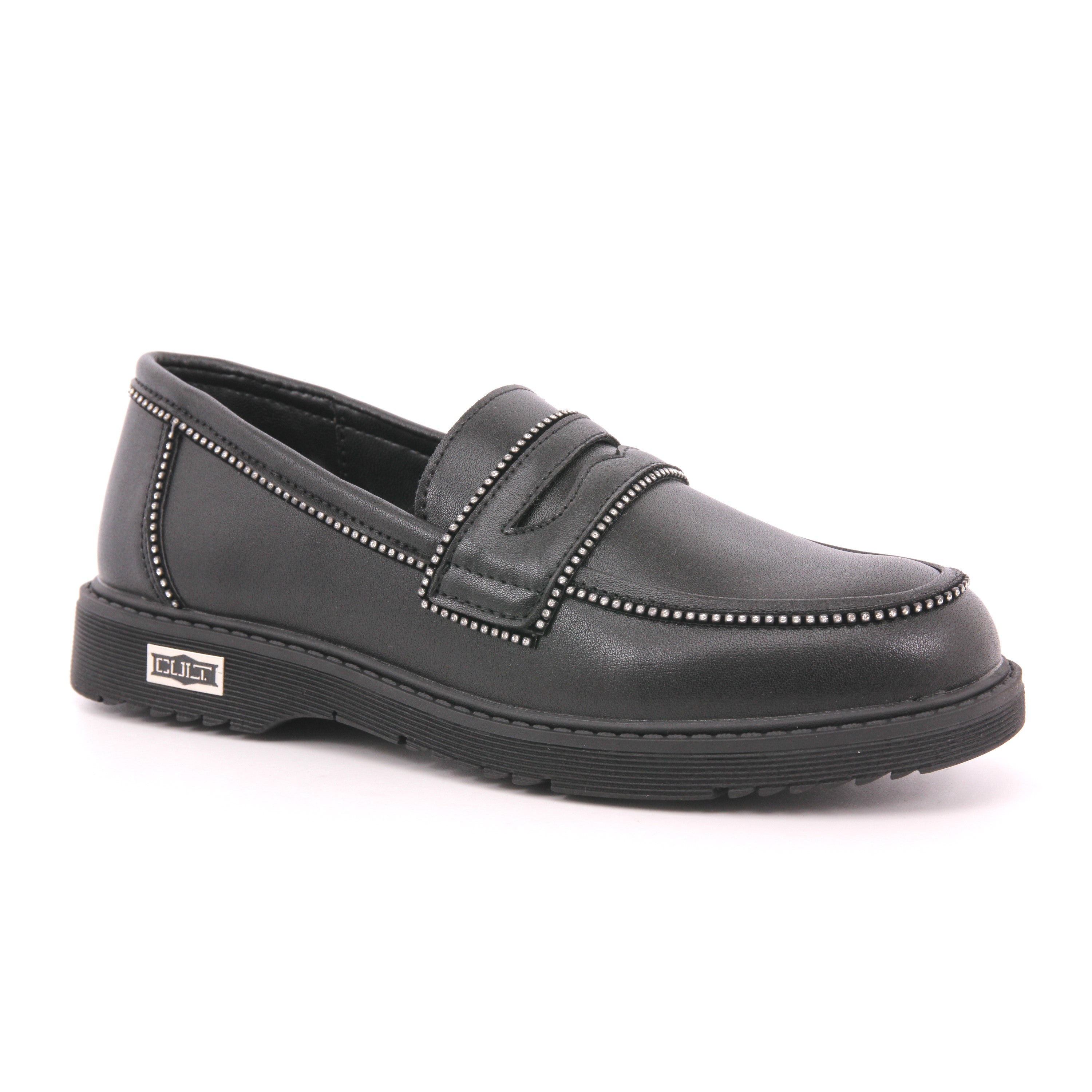 SABBATH 0060 LOW J VEG.LEATHER BLACK