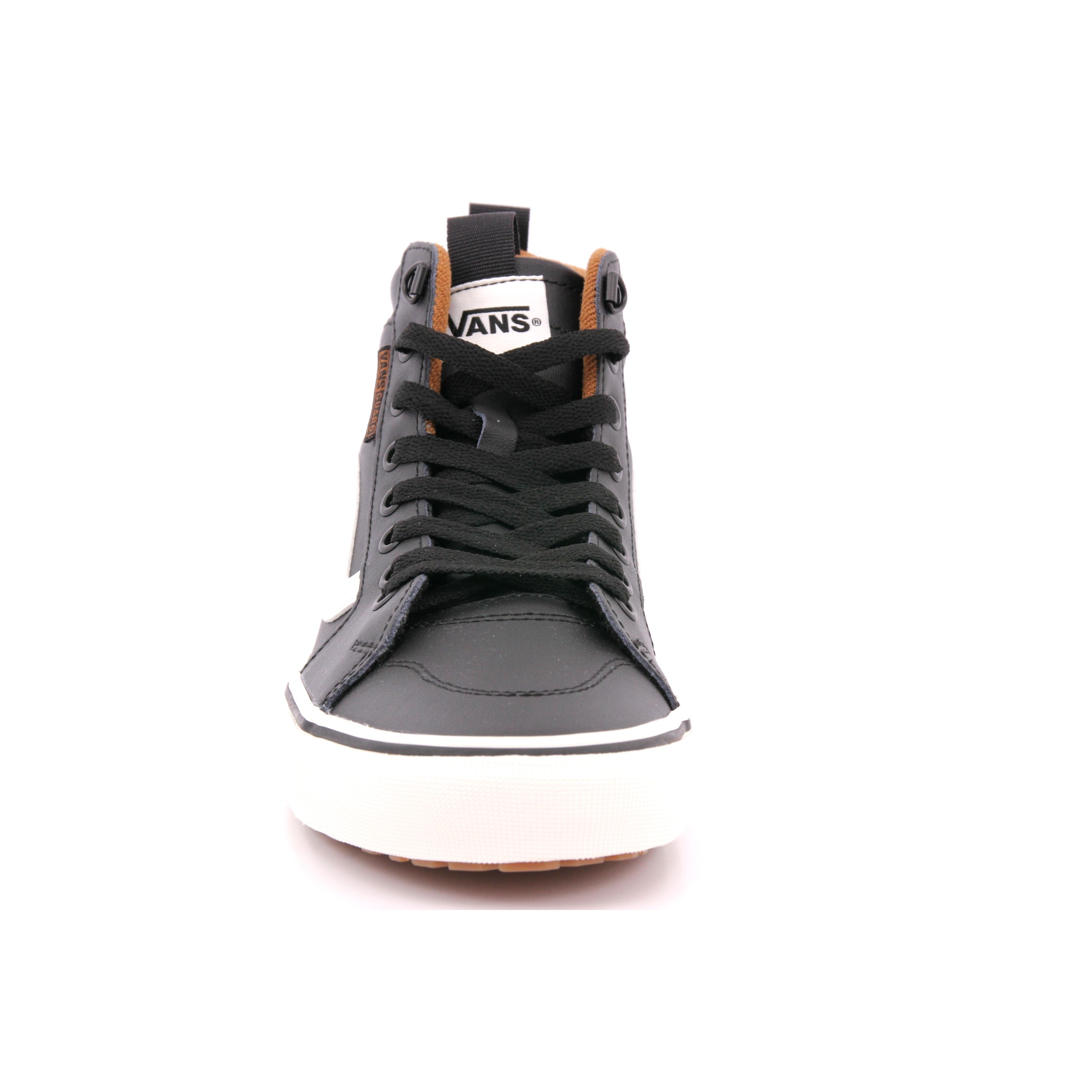 MN FILMORE HI VANSGUARD LEATHER BLACK/MARSHMALLOW
