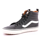 MN FILMORE HI VANSGUARD LEATHER BLACK/MARSHMALLOW