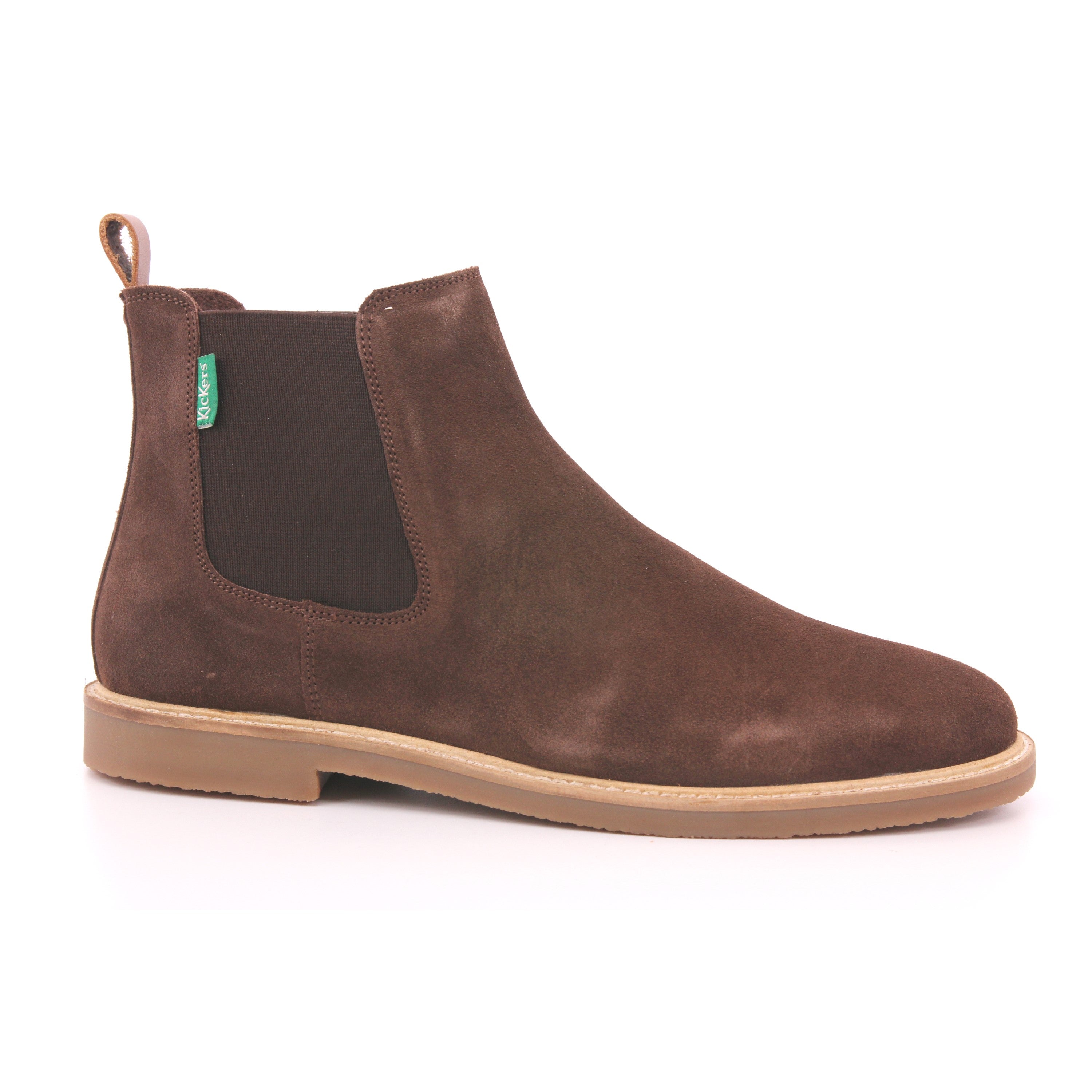 TYGA COW SUEDE MARRON FONCE 92
