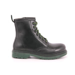 EVOCA JUNIOR BLACK LACCI CUCITURE FONDO ARMI GREEN