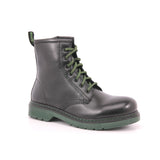 EVOCA JUNIOR BLACK LACCI CUCITURE FONDO ARMI GREEN