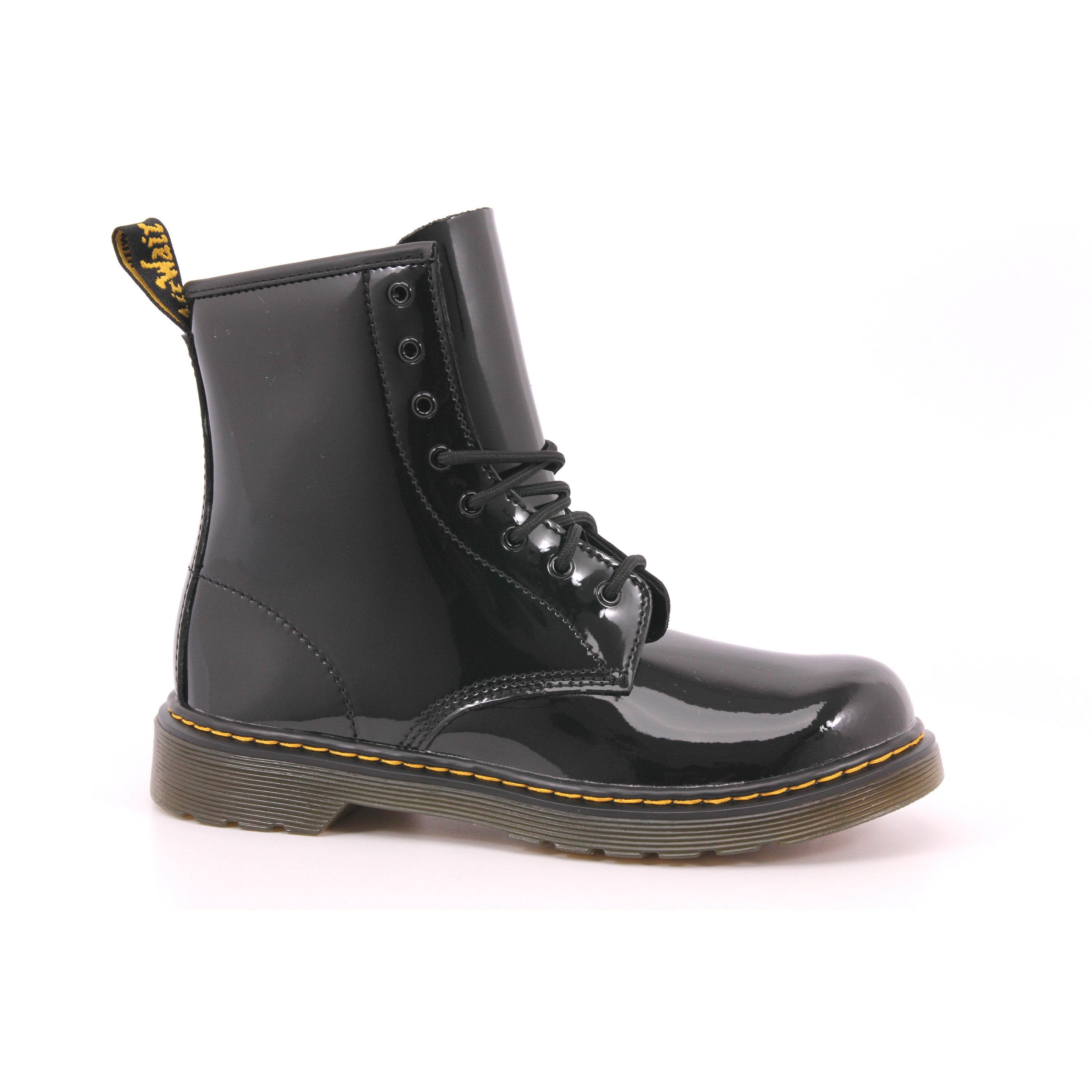 1460 Y BLACK PATENT LAMPER