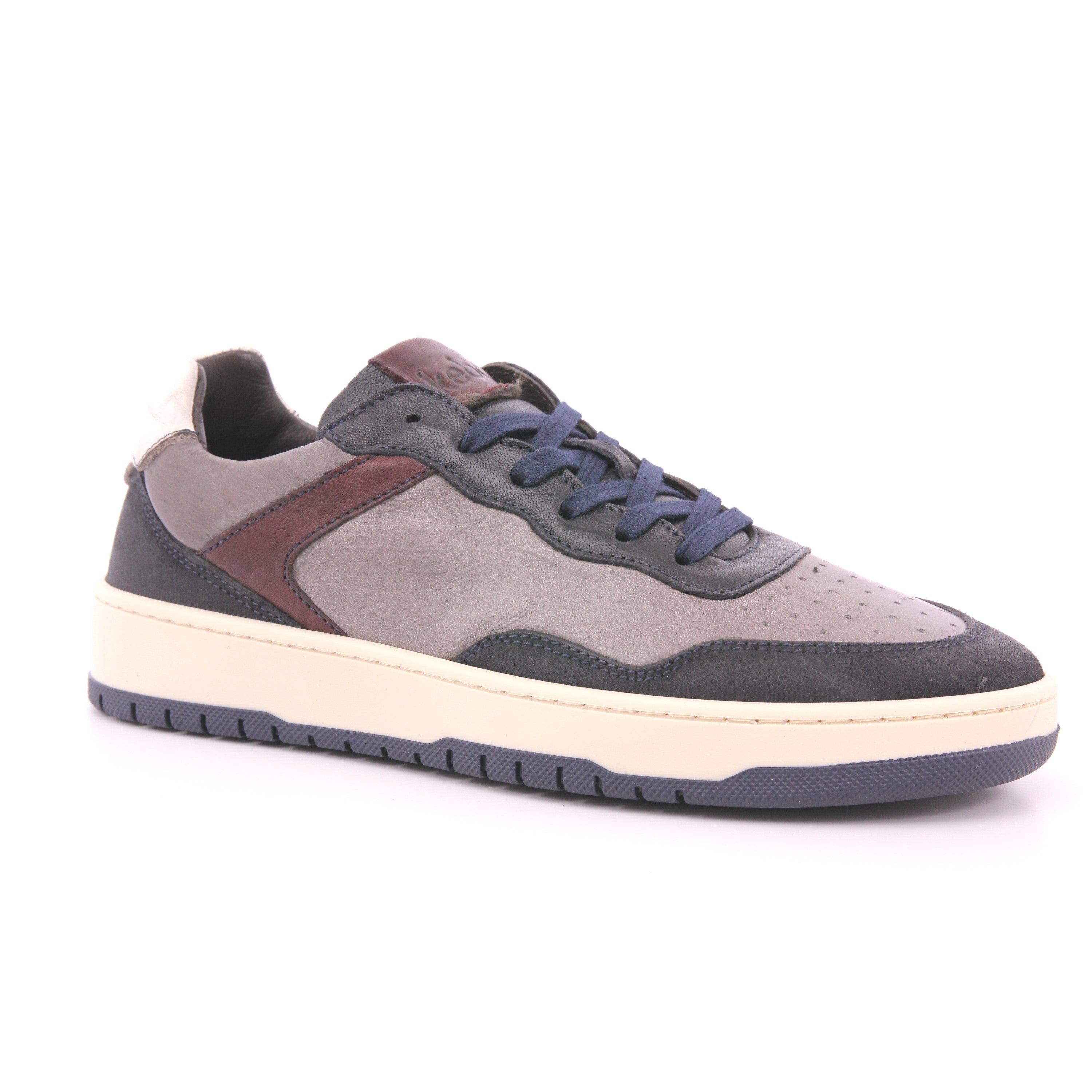 SNEAKERS UOMO CAMOSCIO BLU