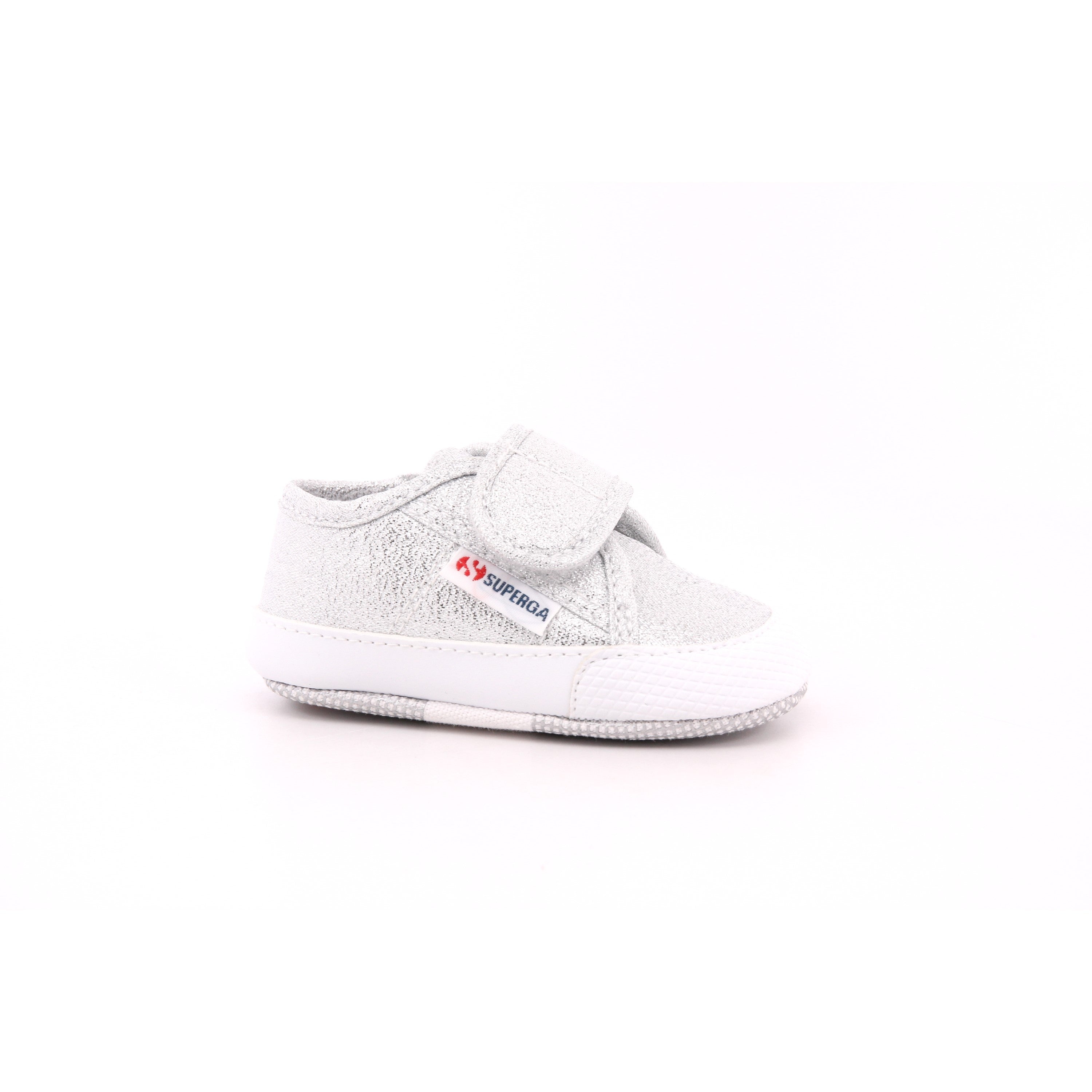 4006 BABY STRAP LAME 031 GREY SILVER