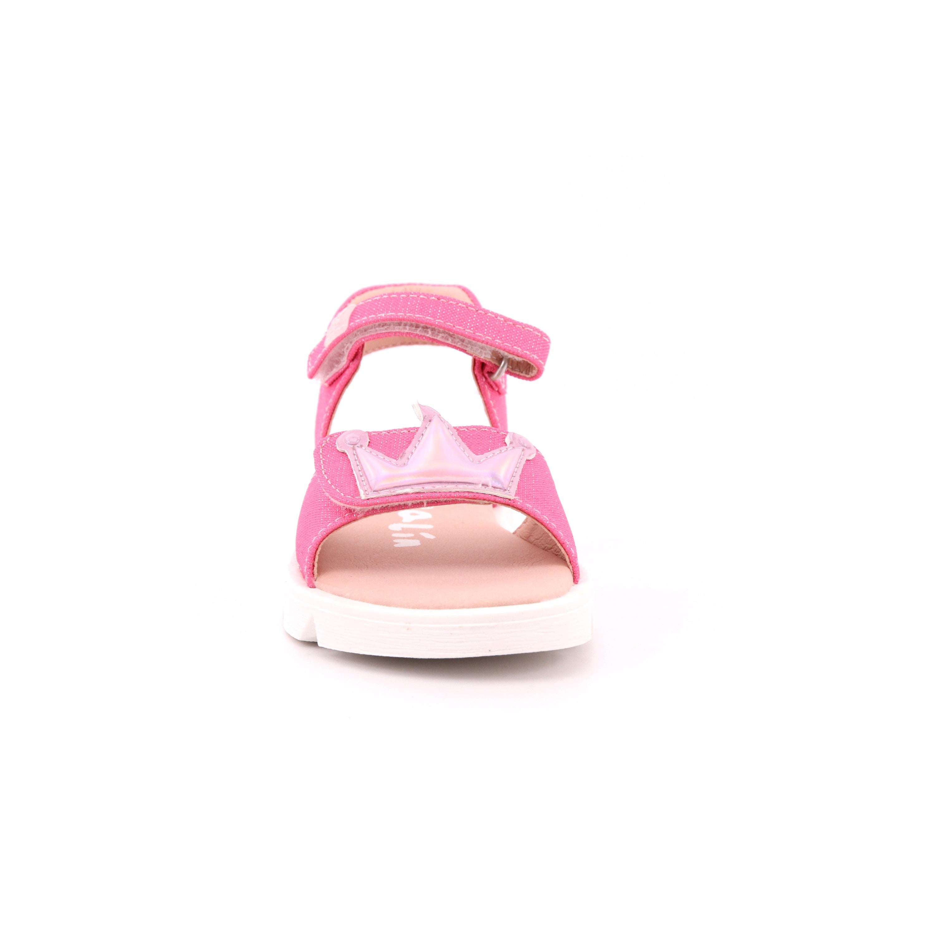 SANDALIA CORONA MAT ROSA