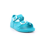 SANDALIA HEBILLAS MAT AQUA