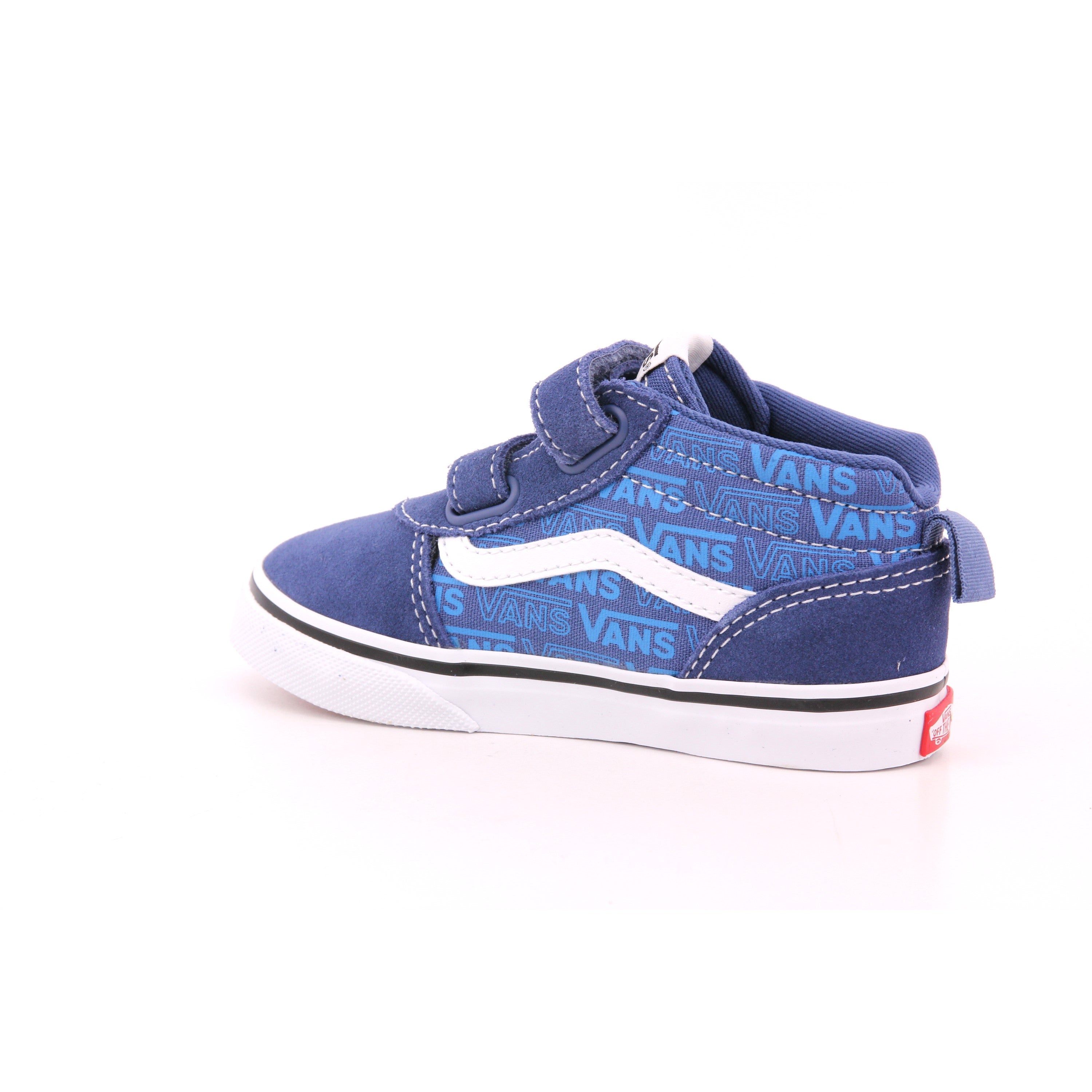 WARD MID V TONAL LOGO BIJOU BLUE