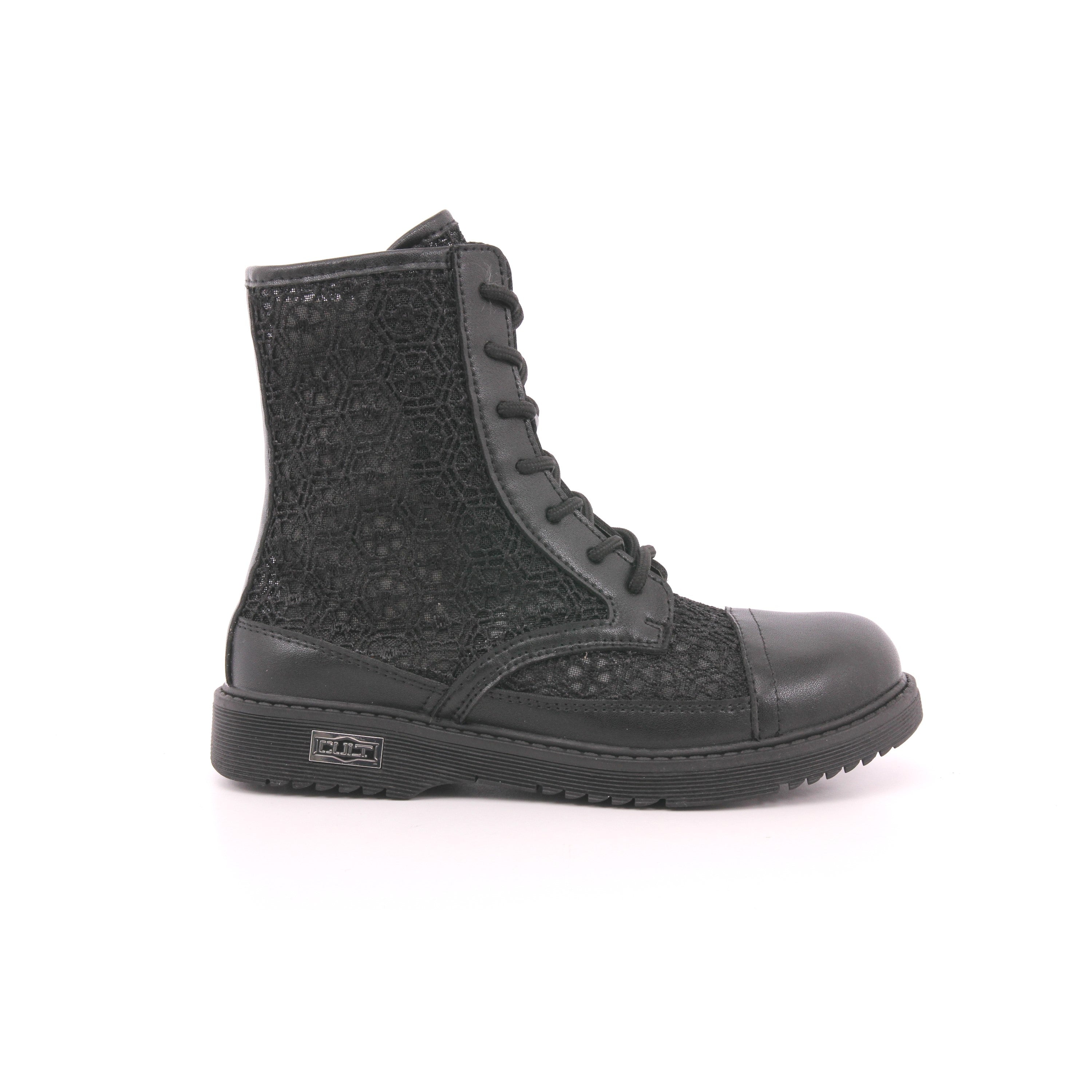 SABBATH 0075 MID J MACRAMÈ BLACK