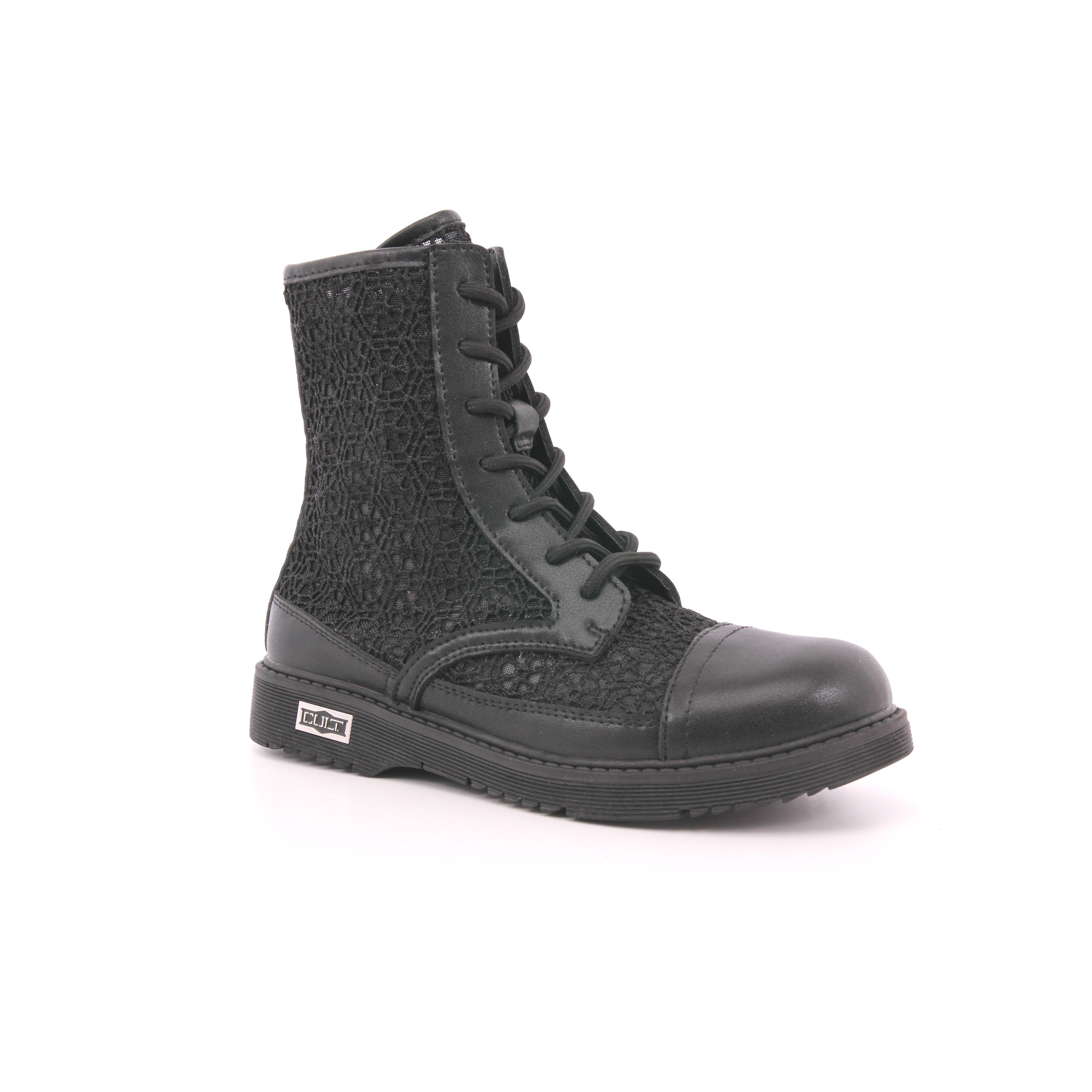 SABBATH 0075 MID J MACRAMÈ BLACK