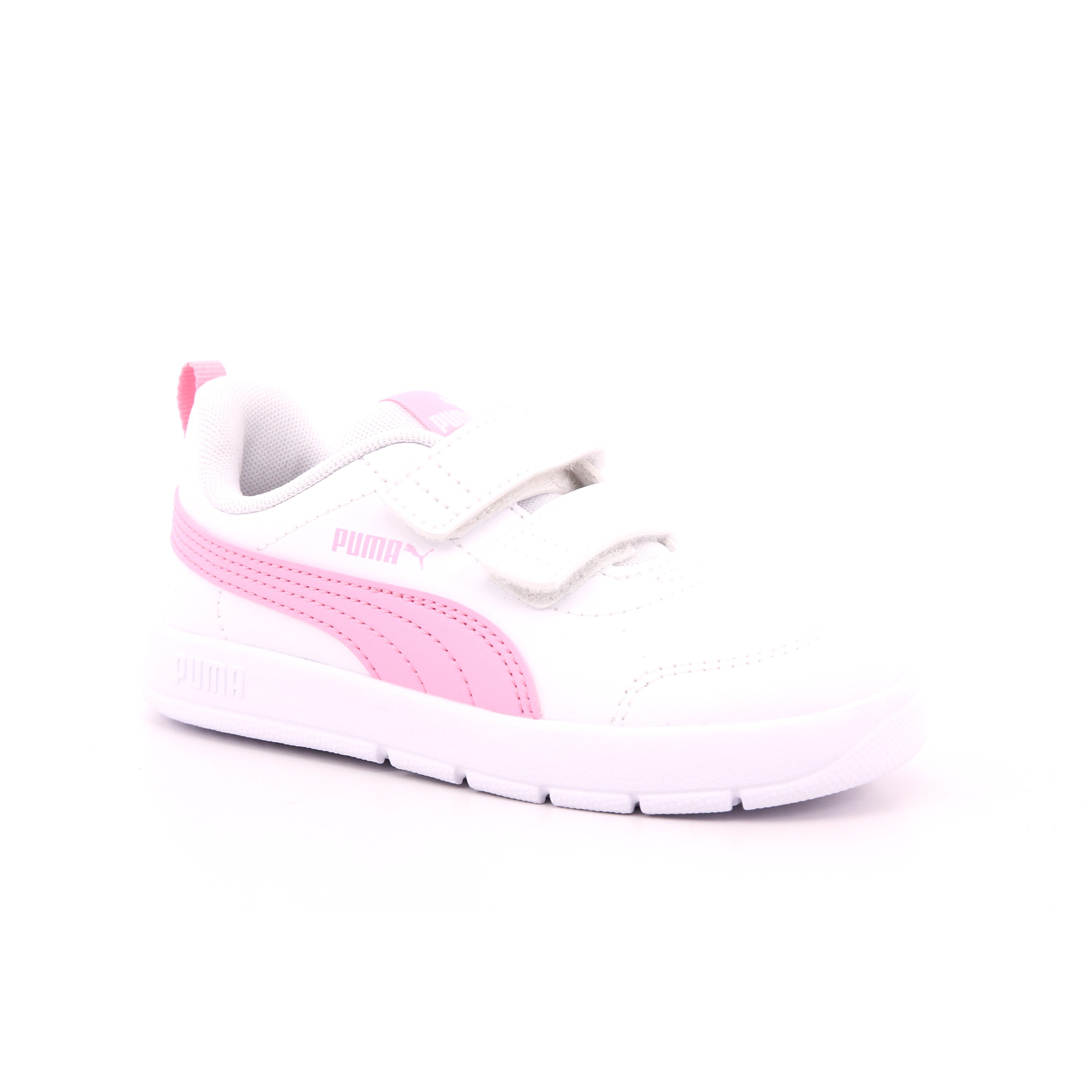 COURTFLEX V3 V INF PUMA WHITE-PINK