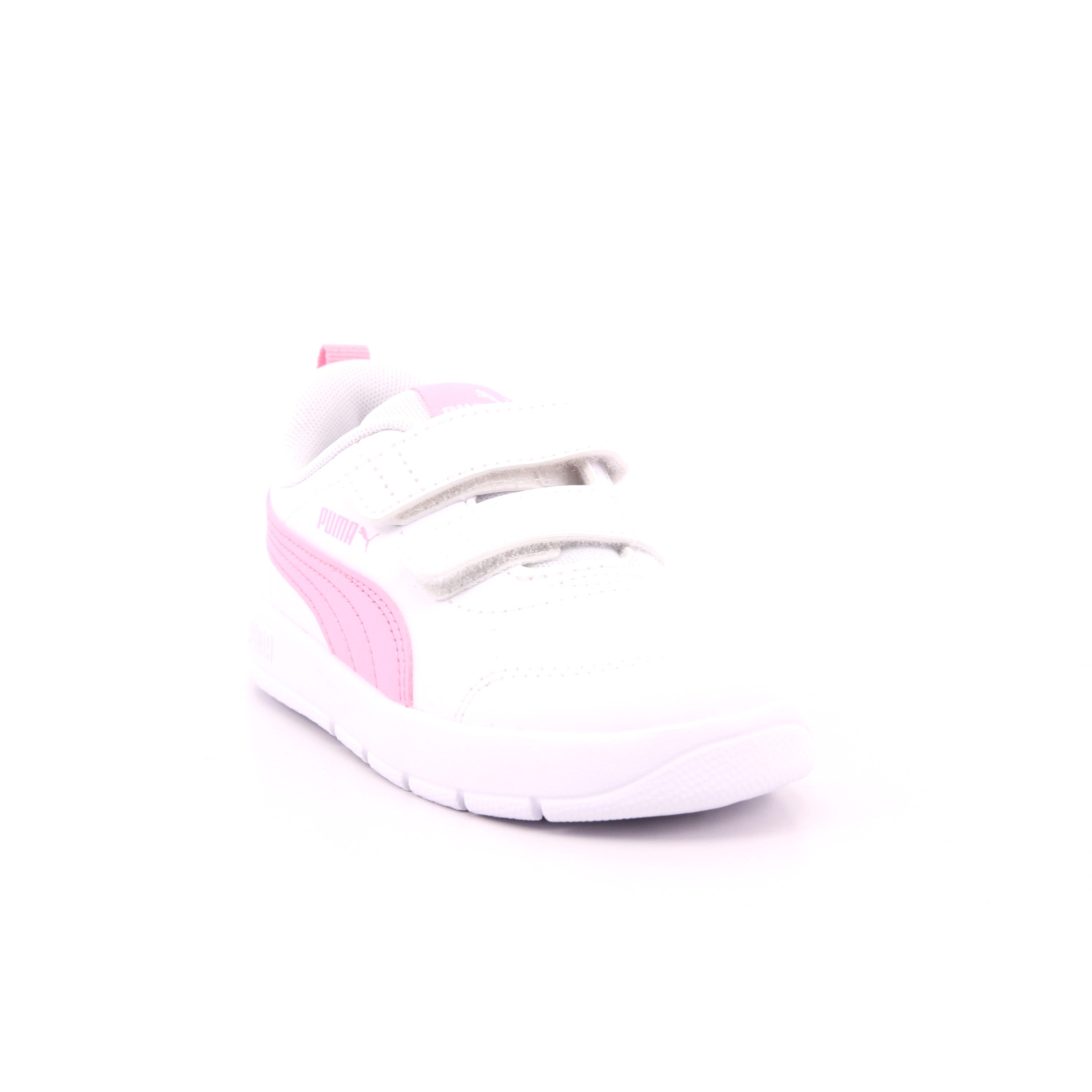 COURTFLEX V3 V INF PUMA WHITE-PINK