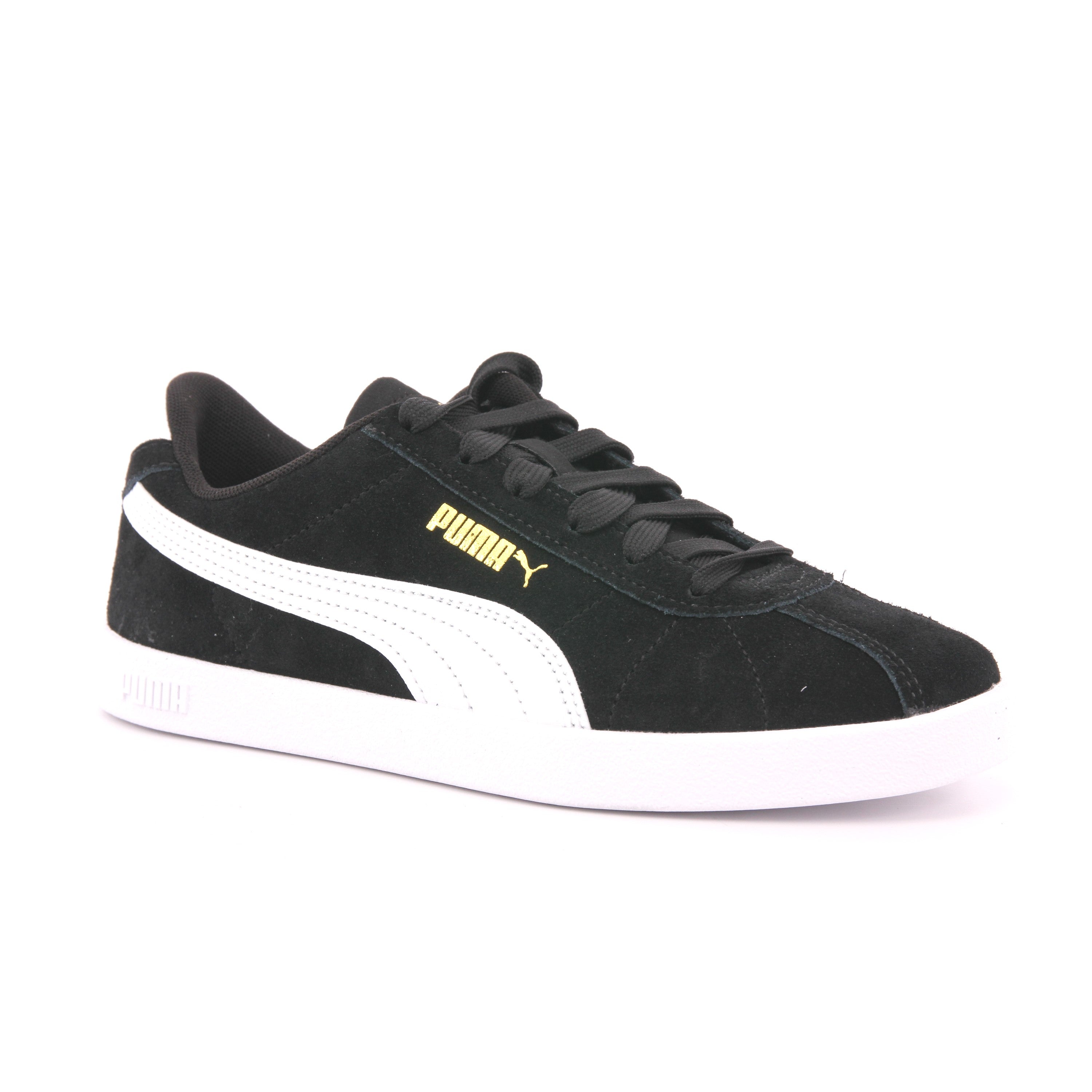 PUMA CLUB II JR PUMA BLACK PUMA WHITE