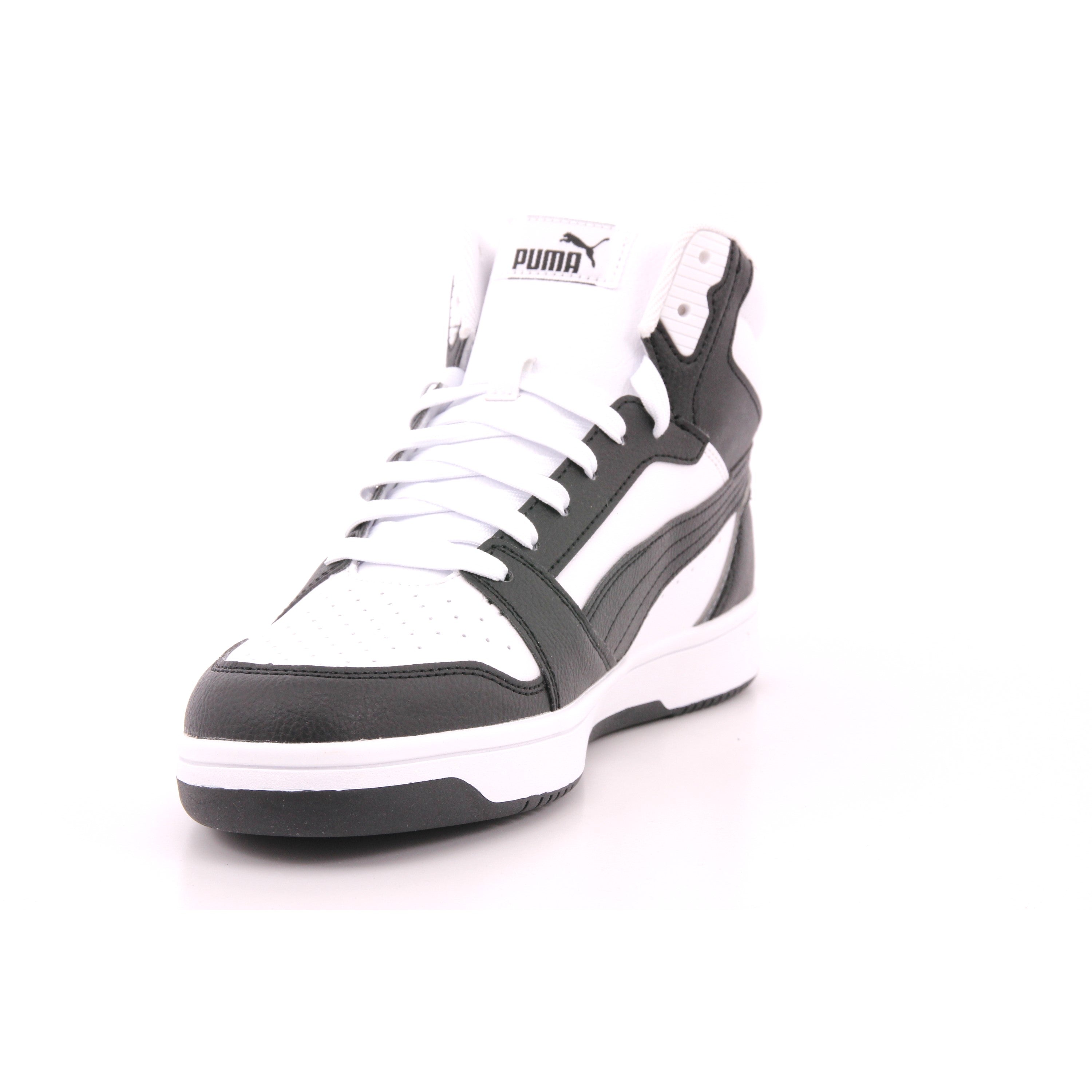 REBOUND V6 PUMA WHITE PUMA BLACK