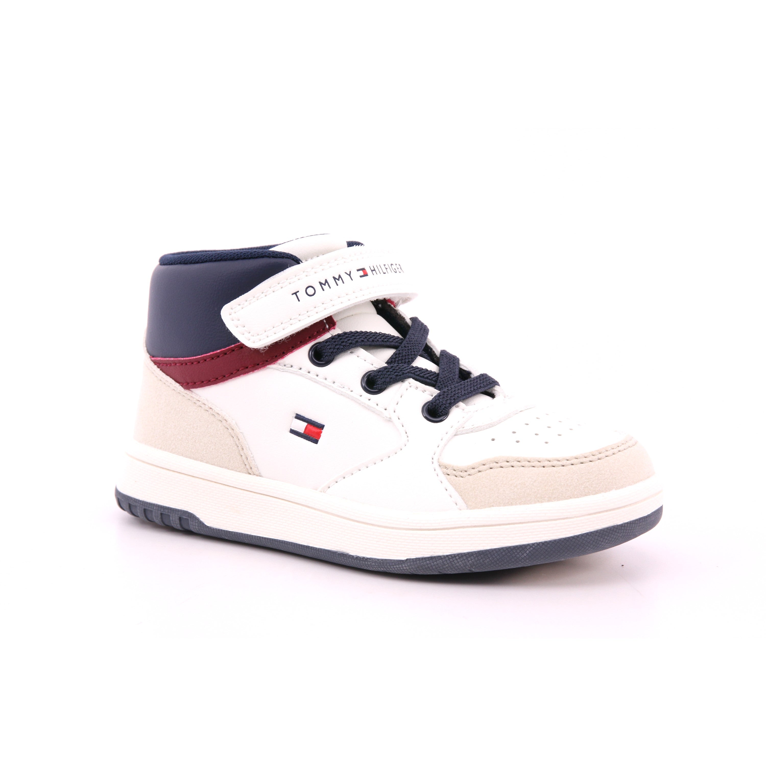 SNEAKER ALTA LACCI/VELCRO MULTICOLO