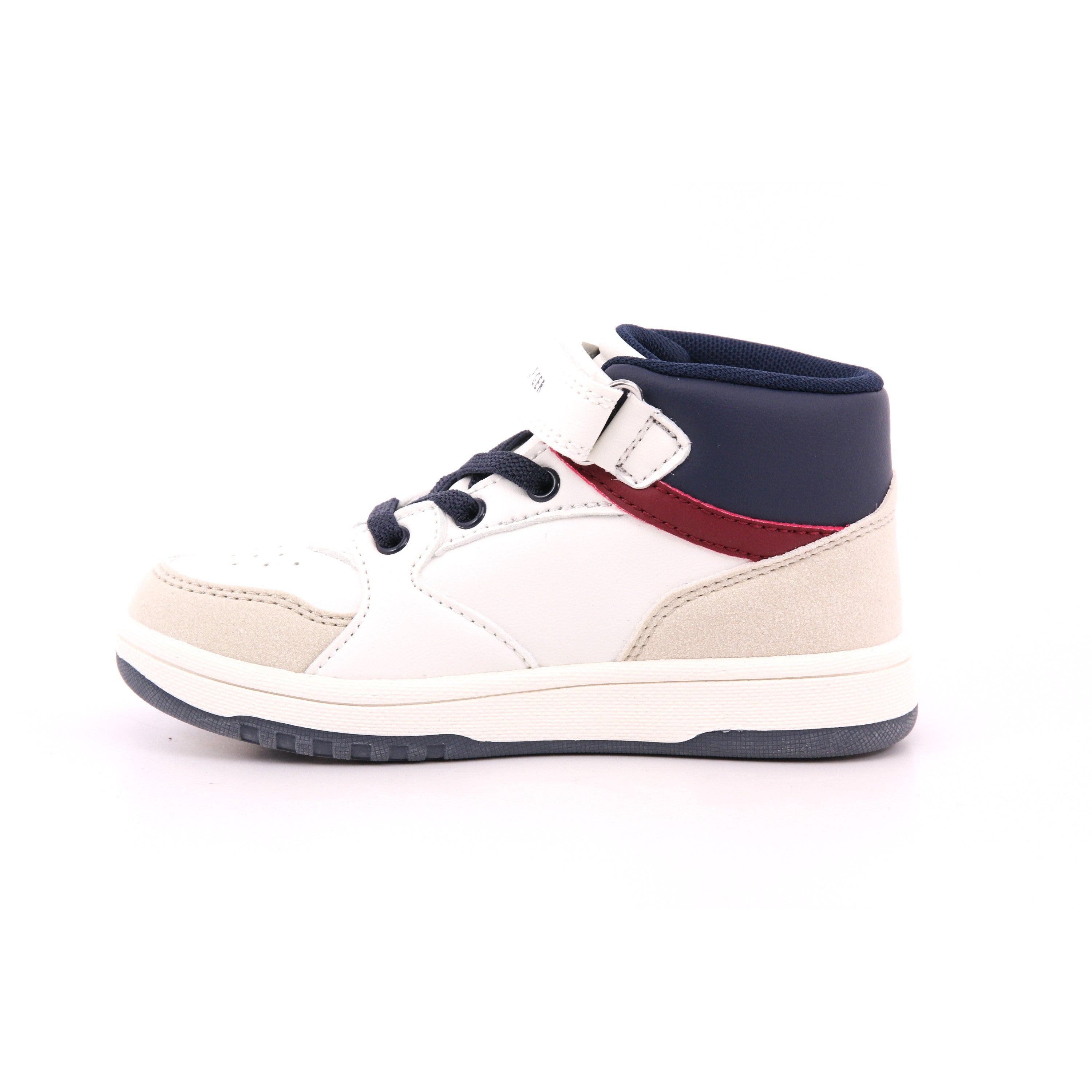 SNEAKER ALTA LACCI/VELCRO MULTICOLO