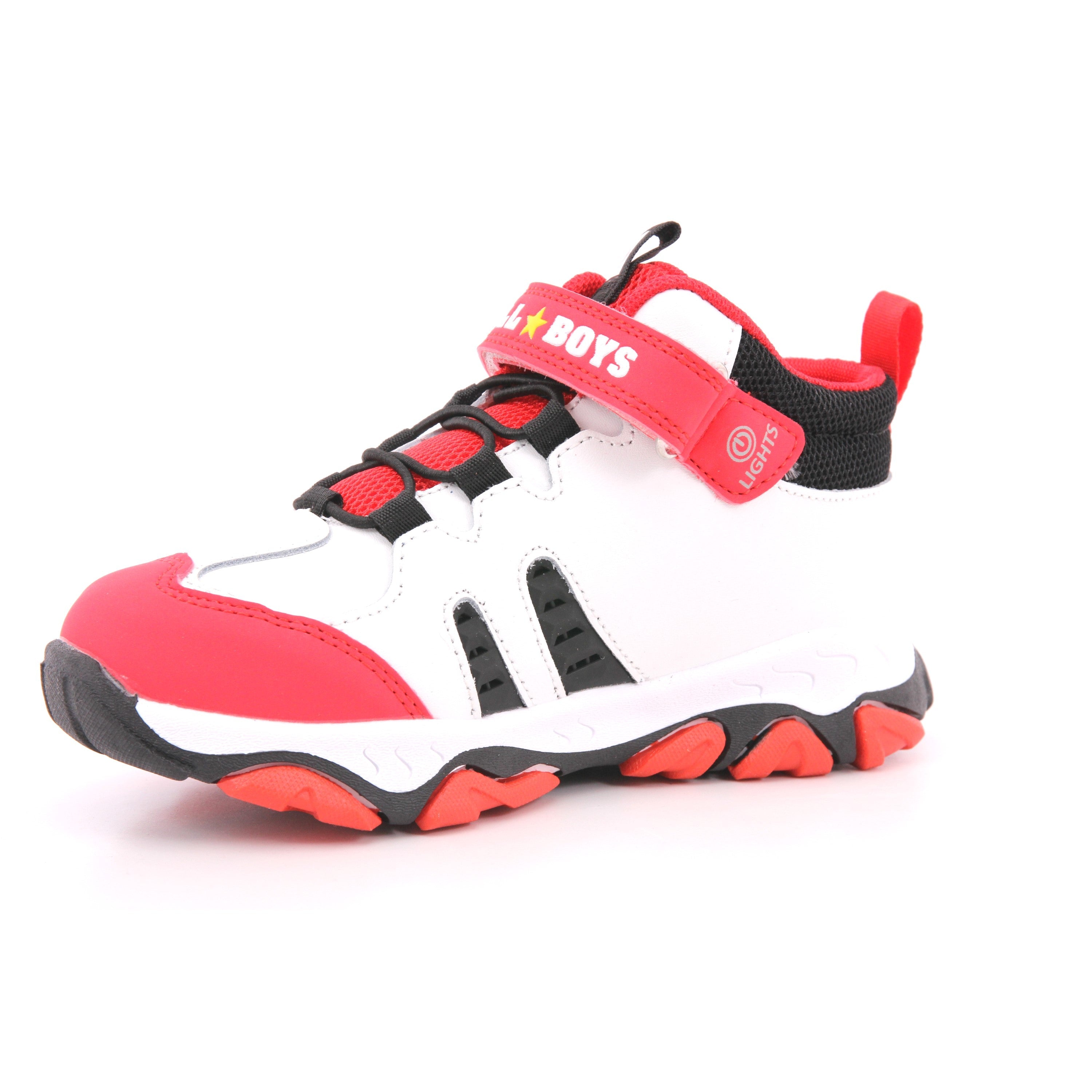 SCARPA BULL BOYS BIANCO/ROSSO