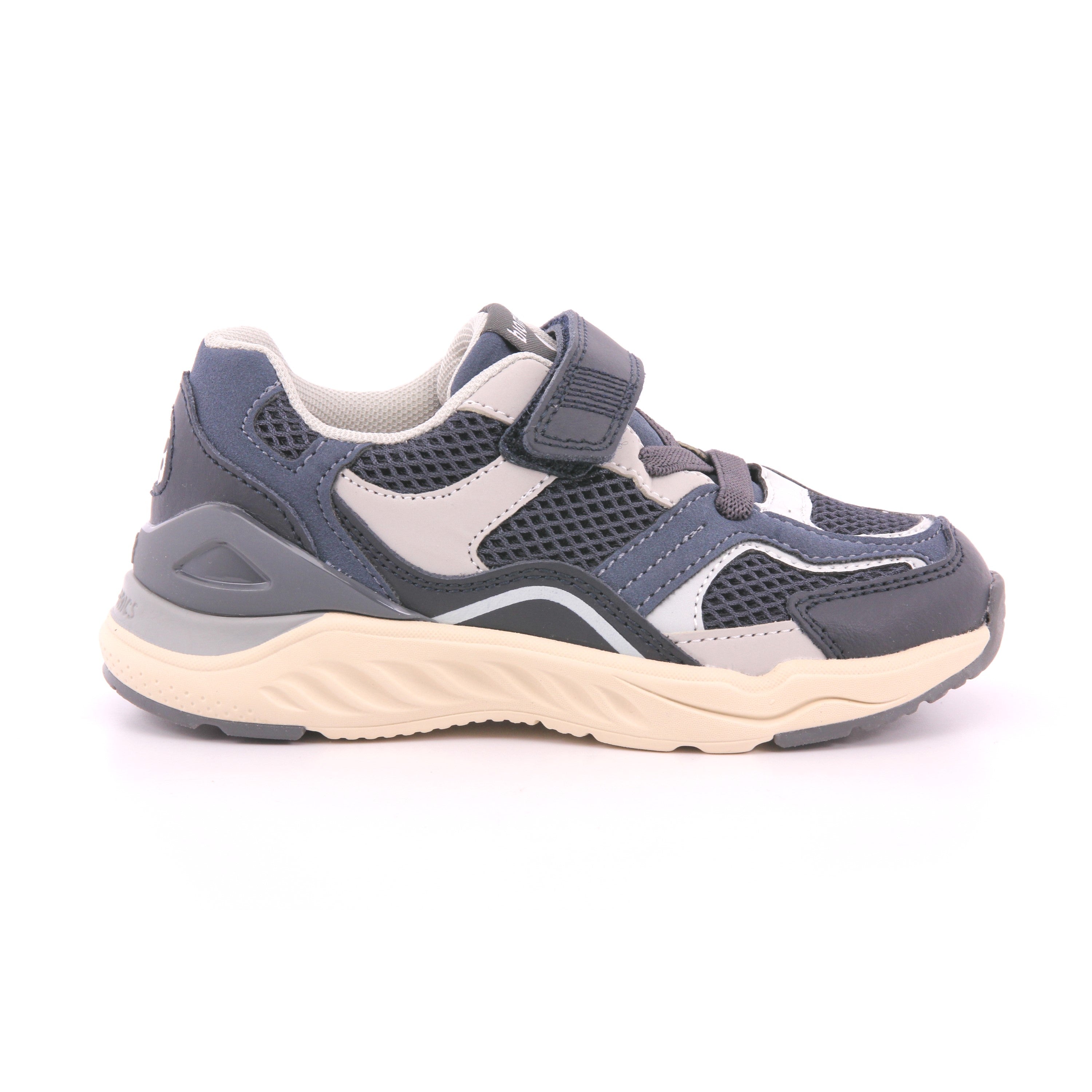 SNEAKER ELASTICOS REJILLA AZUL MARINO