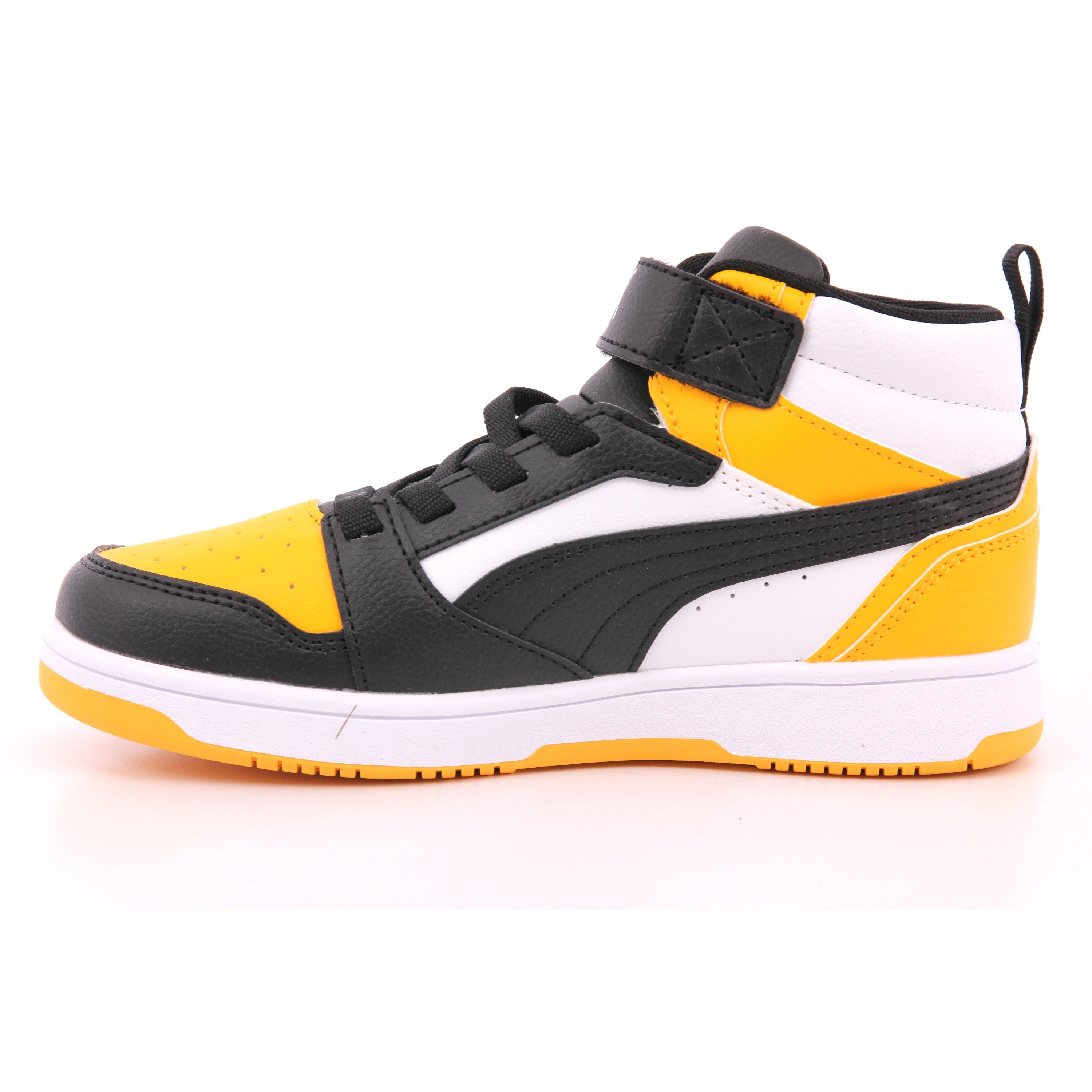 PUMA REBOUND V6 MID AC+PS PUMA WHITE-PUMA BLACK