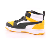 PUMA REBOUND V6 MID AC+PS PUMA WHITE-PUMA BLACK