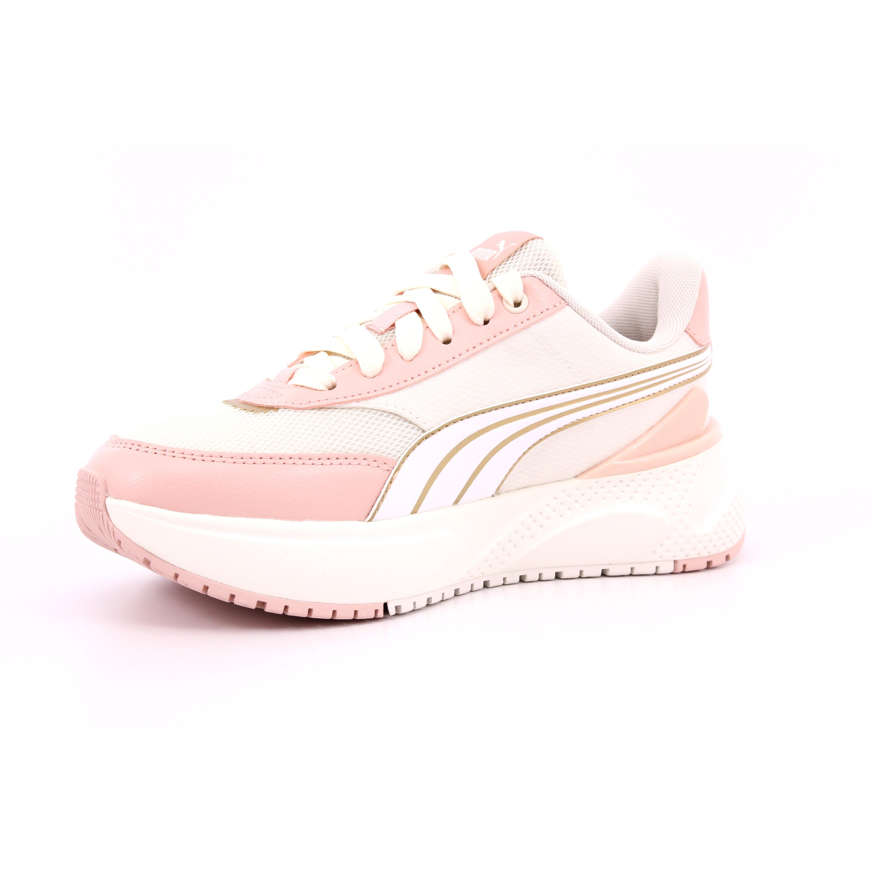R78 DISTRUPT LT,FROSTED IVORY-PUMA WHITE
