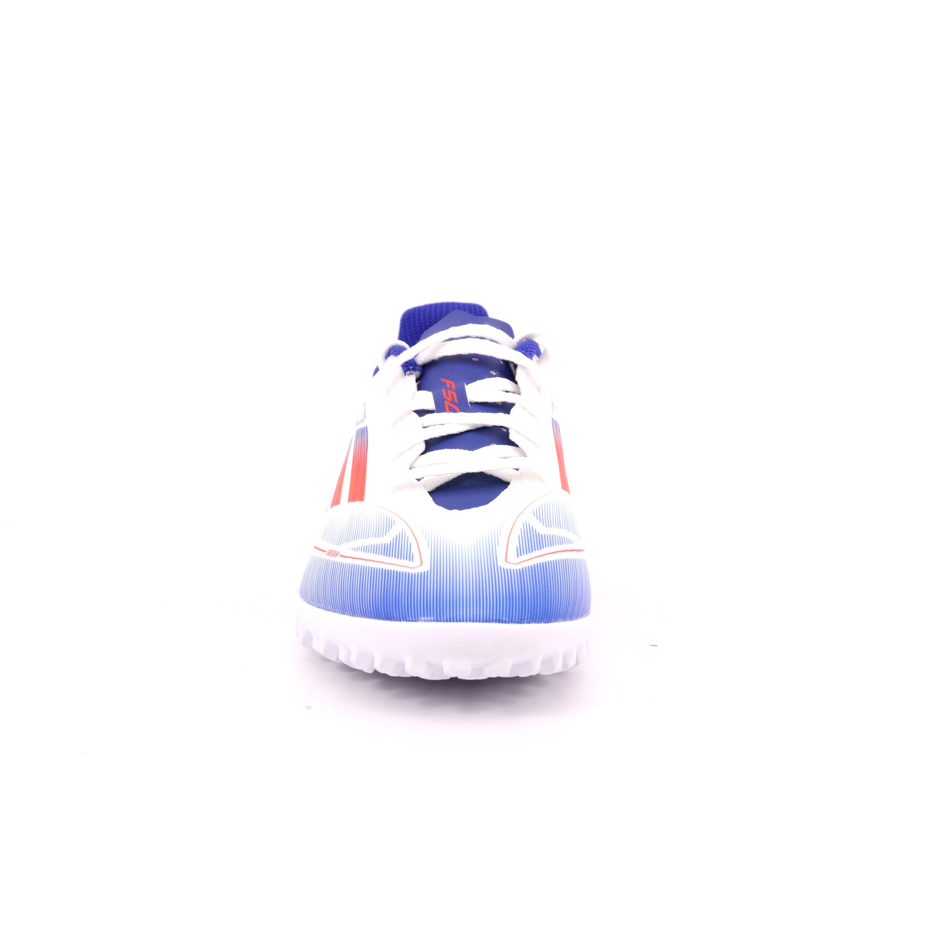 F50 CLUB TF FTWWHT/SOLRED/LUCBLU