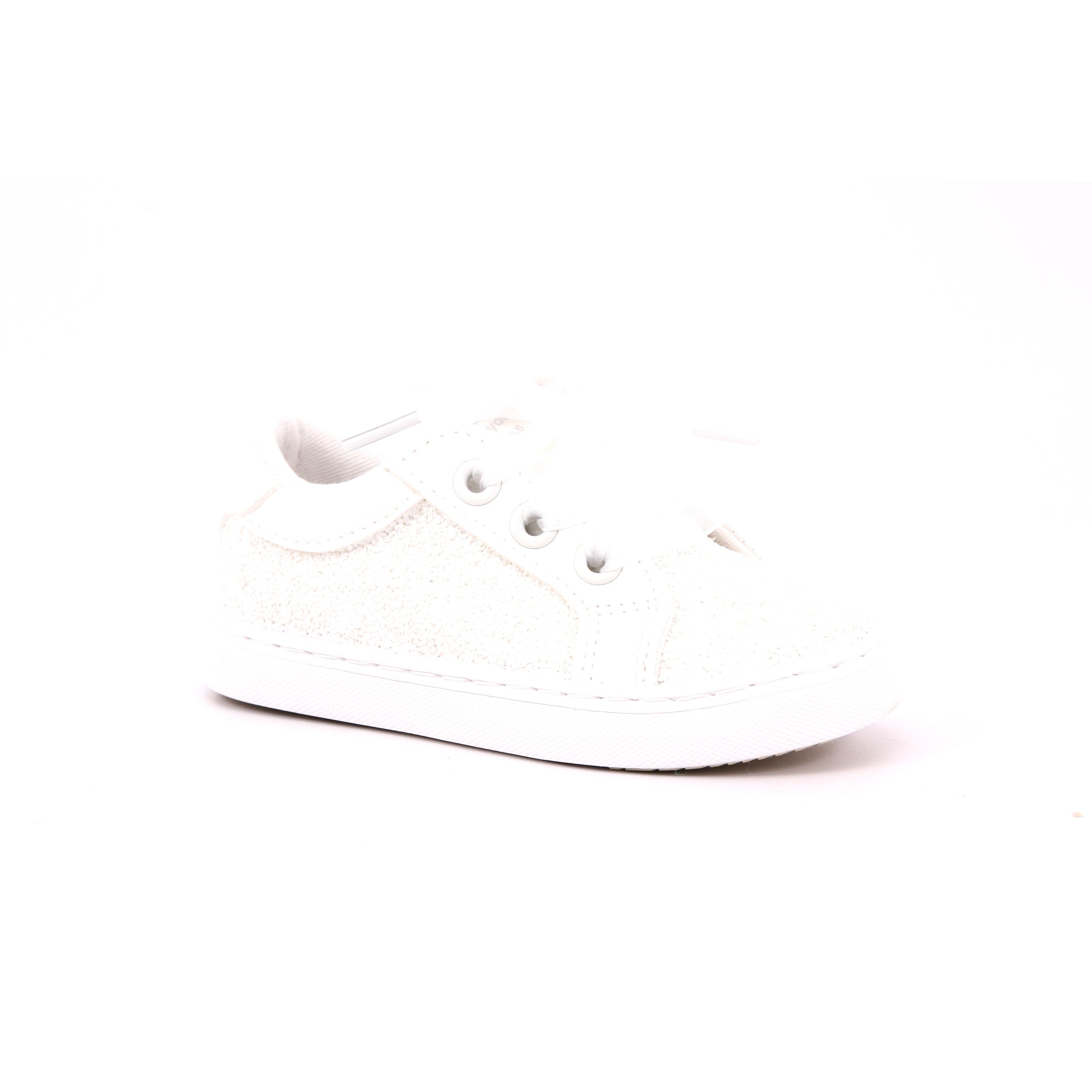 SCARPA SPORTIVA GLITTER 045 BIANCO