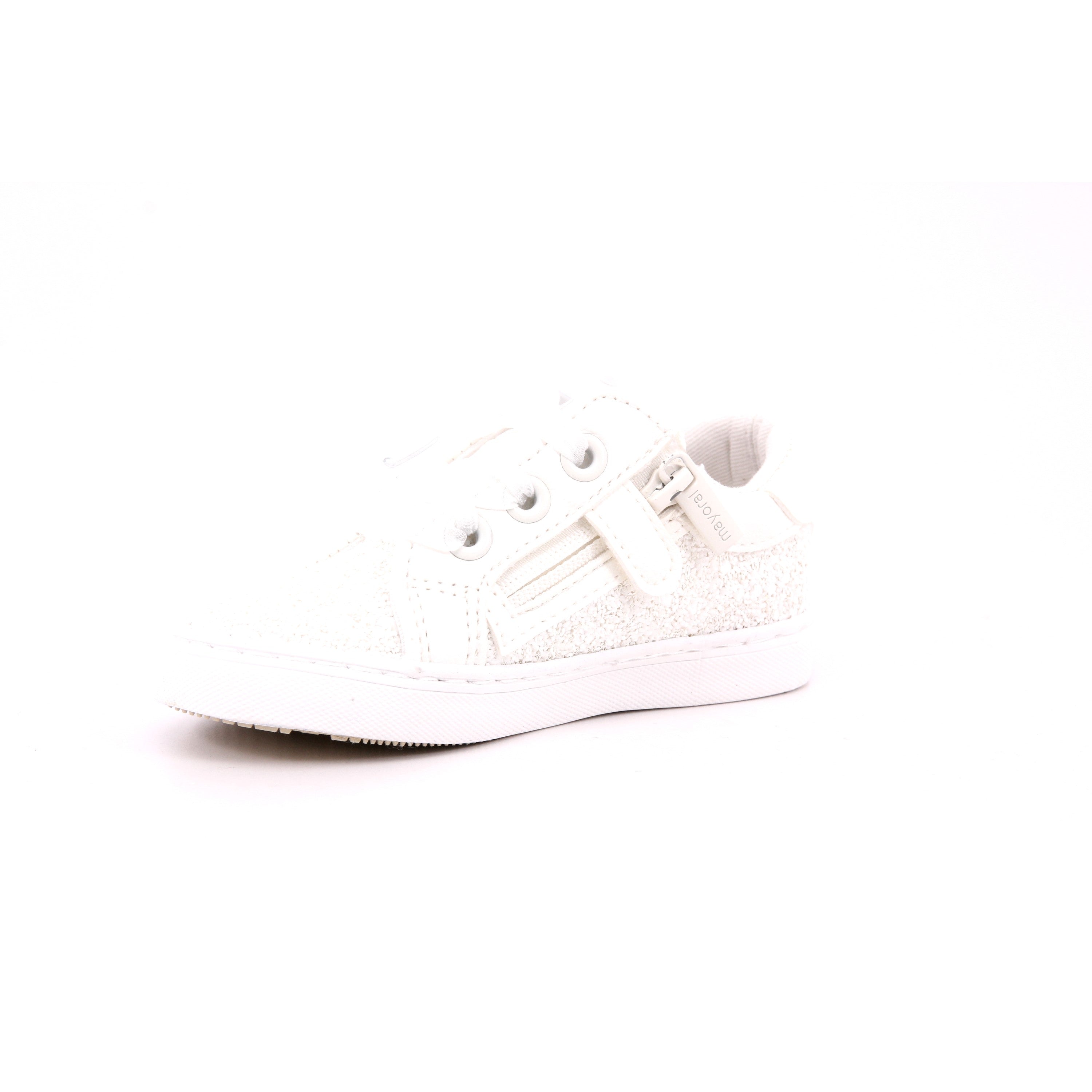 SCARPA SPORTIVA GLITTER 045 BIANCO